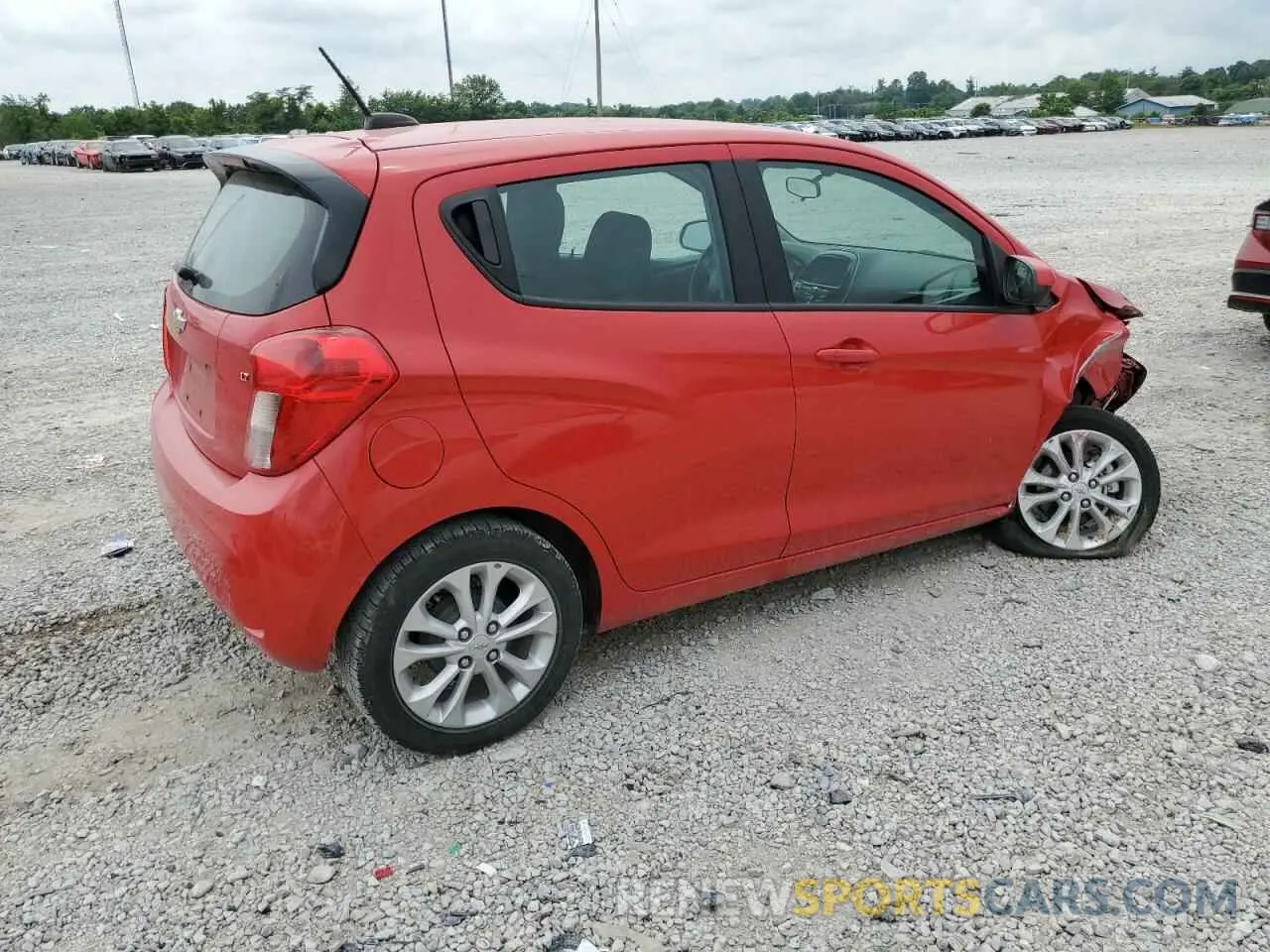3 Photograph of a damaged car KL8CD6SAXLC414232 CHEVROLET SPARK 2020