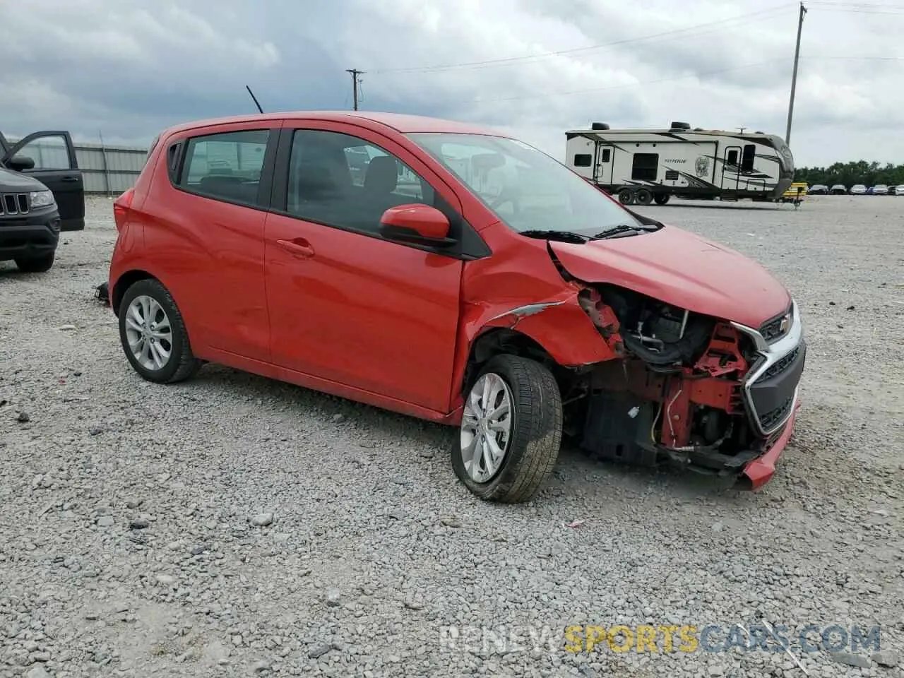 4 Photograph of a damaged car KL8CD6SAXLC414232 CHEVROLET SPARK 2020