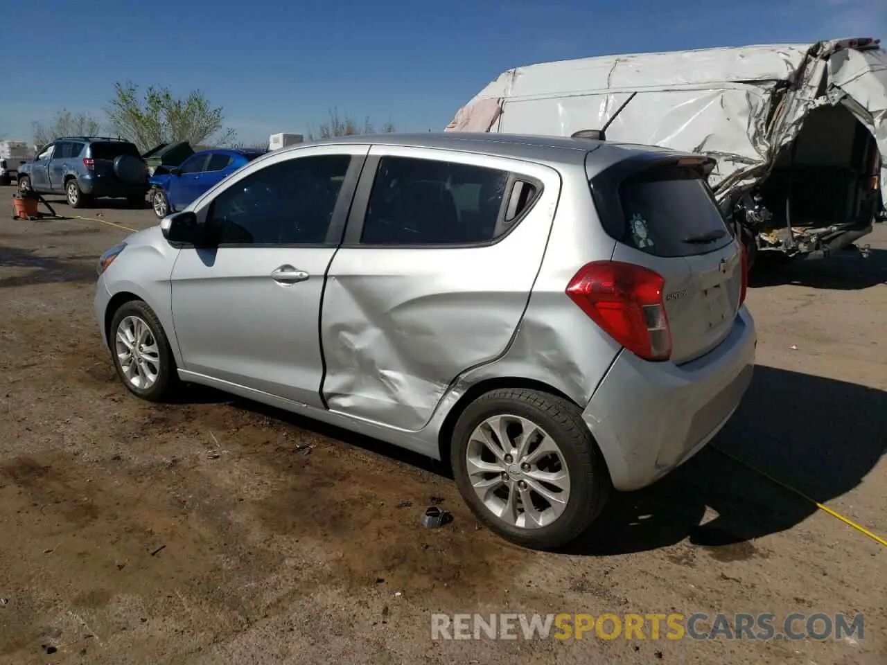 2 Фотография поврежденного автомобиля KL8CD6SAXLC428339 CHEVROLET SPARK 2020