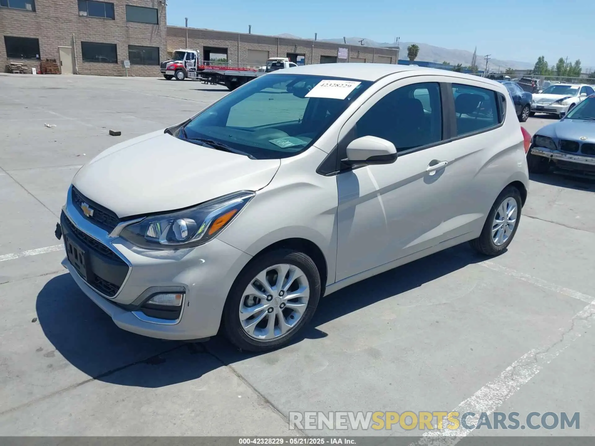 2 Photograph of a damaged car KL8CD6SAXLC430608 CHEVROLET SPARK 2020