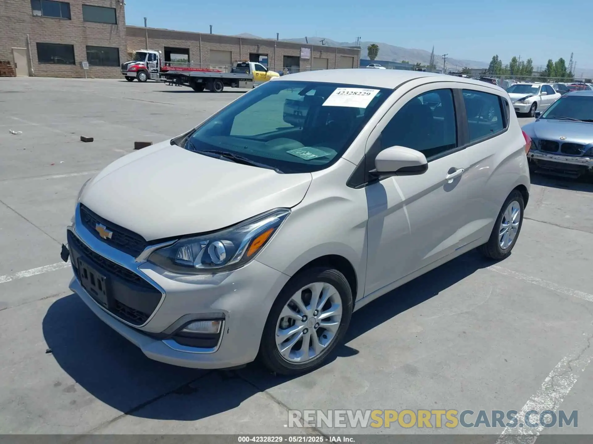 6 Photograph of a damaged car KL8CD6SAXLC430608 CHEVROLET SPARK 2020