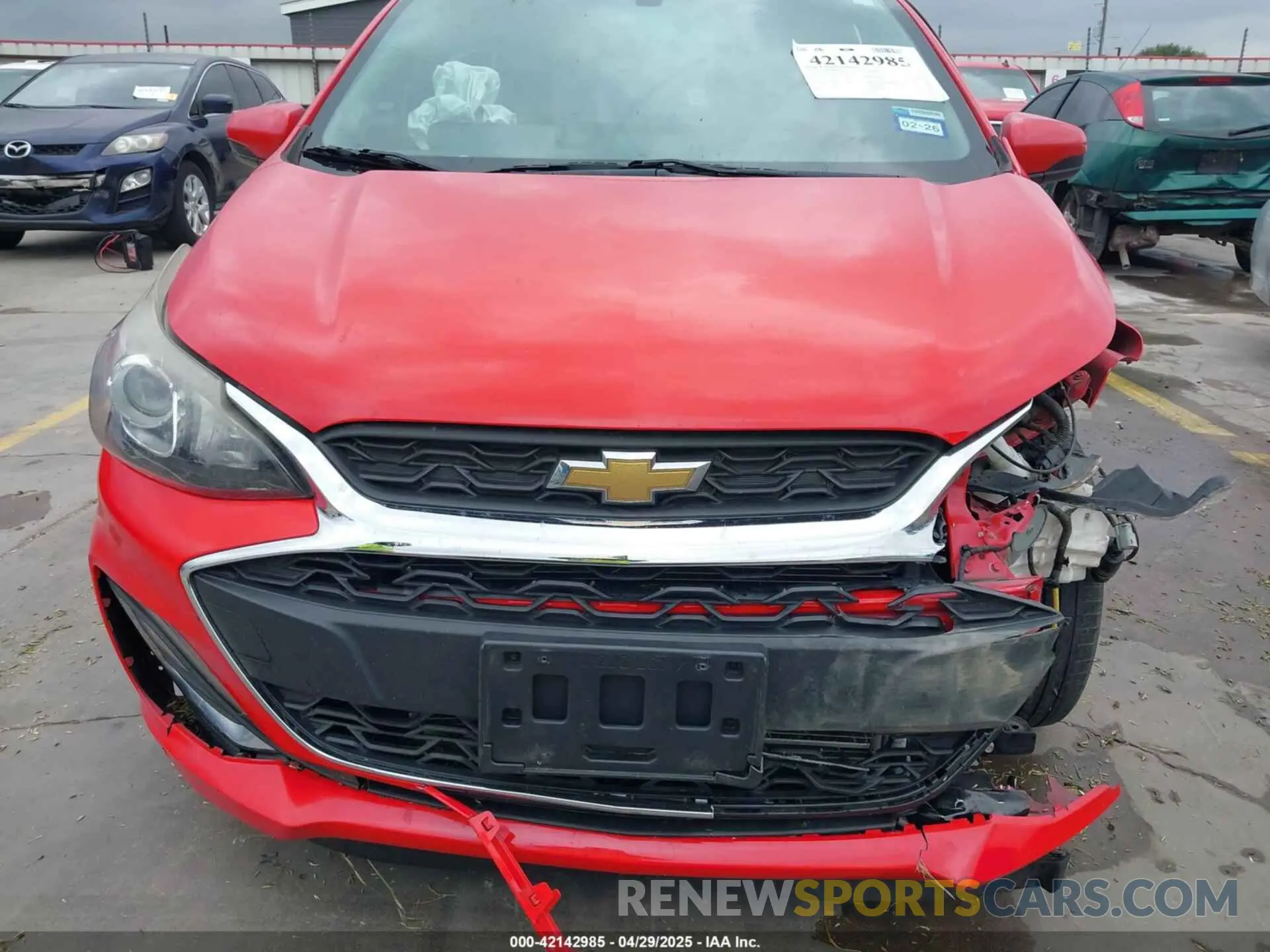 6 Photograph of a damaged car KL8CD6SAXLC442614 CHEVROLET SPARK 2020
