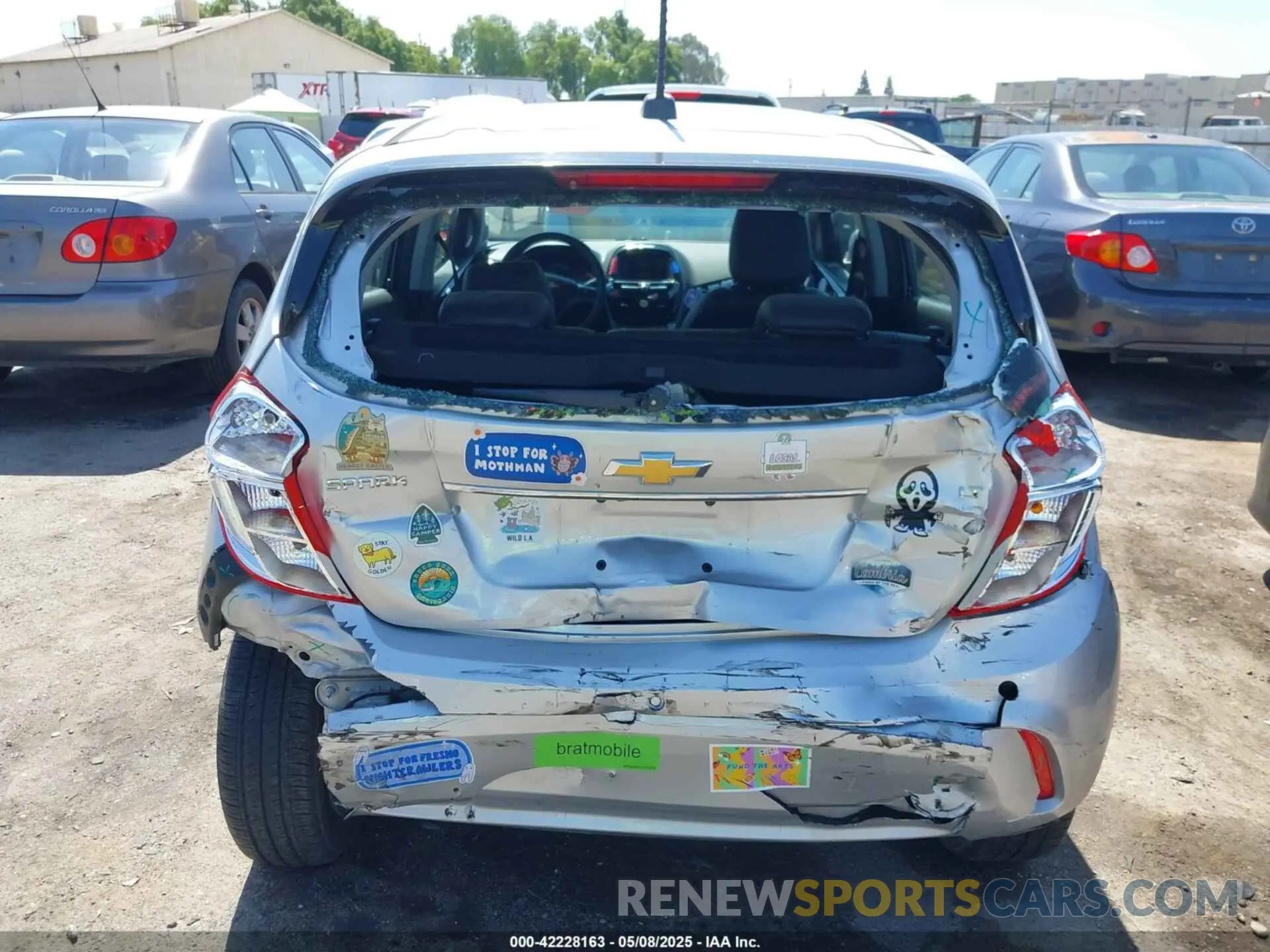 16 Photograph of a damaged car KL8CF6SA3LC449107 CHEVROLET SPARK 2020