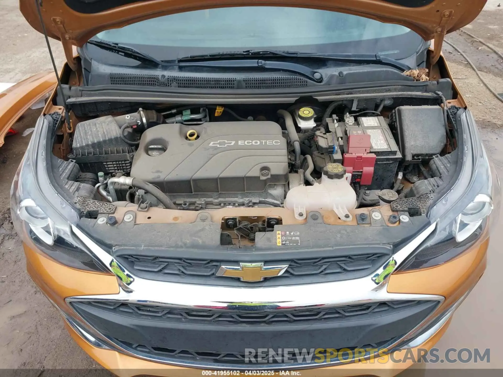 10 Фотография поврежденного автомобиля KL8CF6SA5LC422636 CHEVROLET SPARK 2020