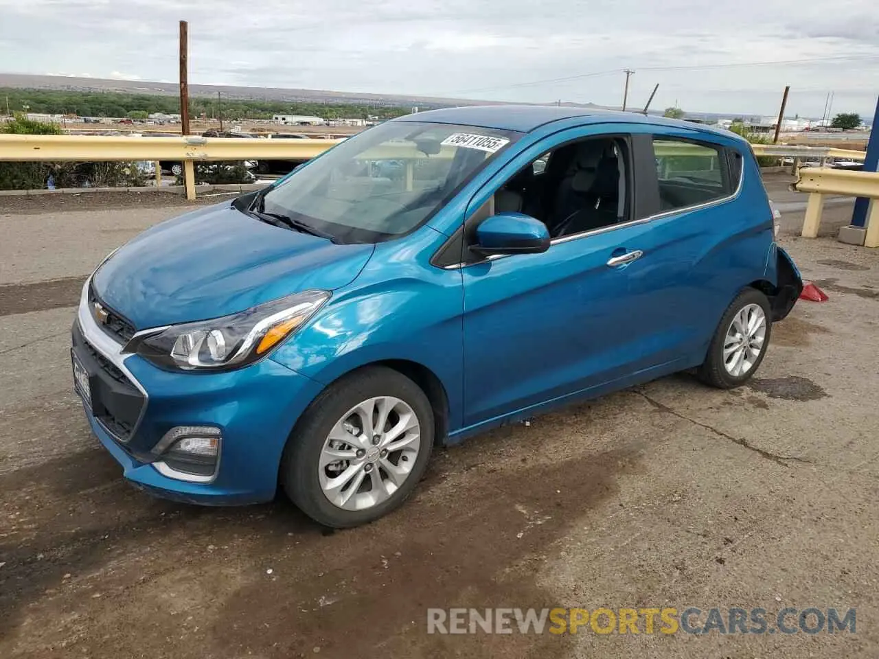 1 Photograph of a damaged car KL8CF6SA5LC424872 CHEVROLET SPARK 2020