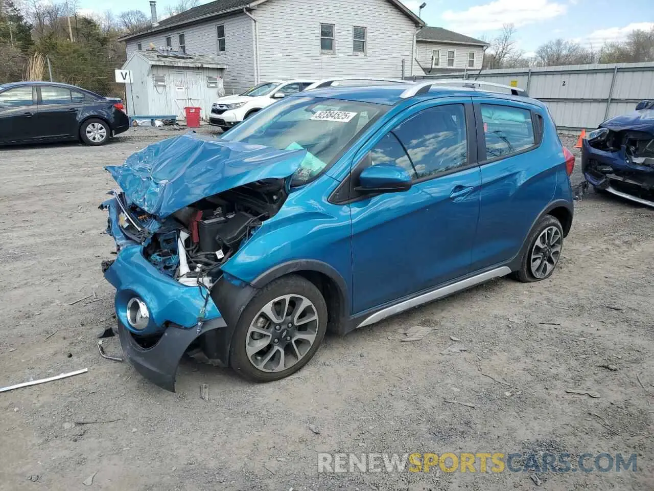 1 Фотография поврежденного автомобиля KL8CH6SA2LC449528 CHEVROLET SPARK 2020