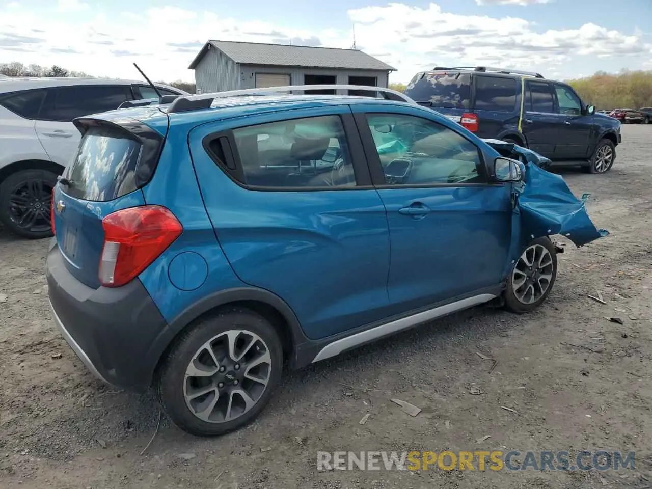 3 Фотография поврежденного автомобиля KL8CH6SA2LC449528 CHEVROLET SPARK 2020