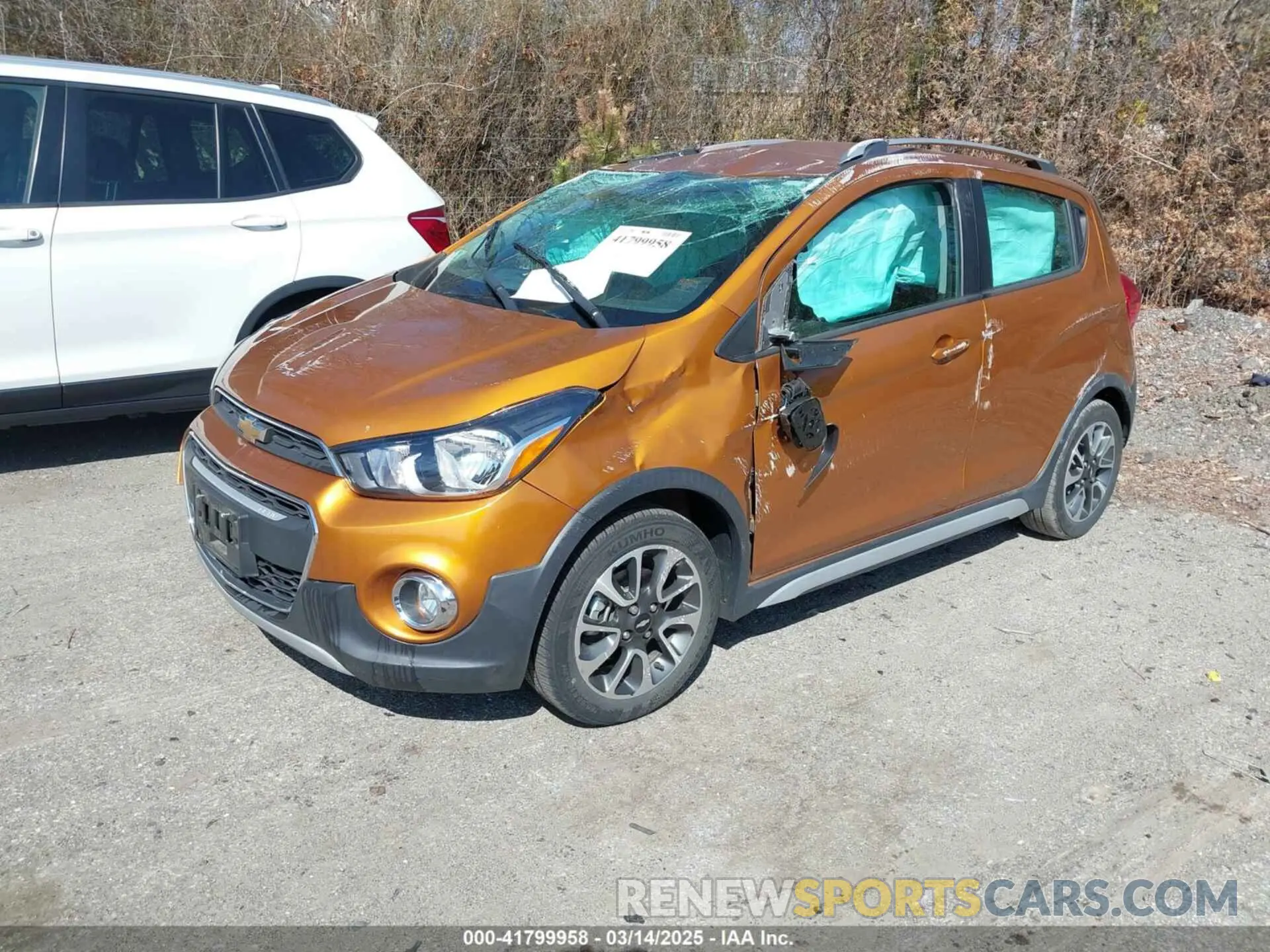 2 Photograph of a damaged car KL8CH6SA4LC427885 CHEVROLET SPARK 2020