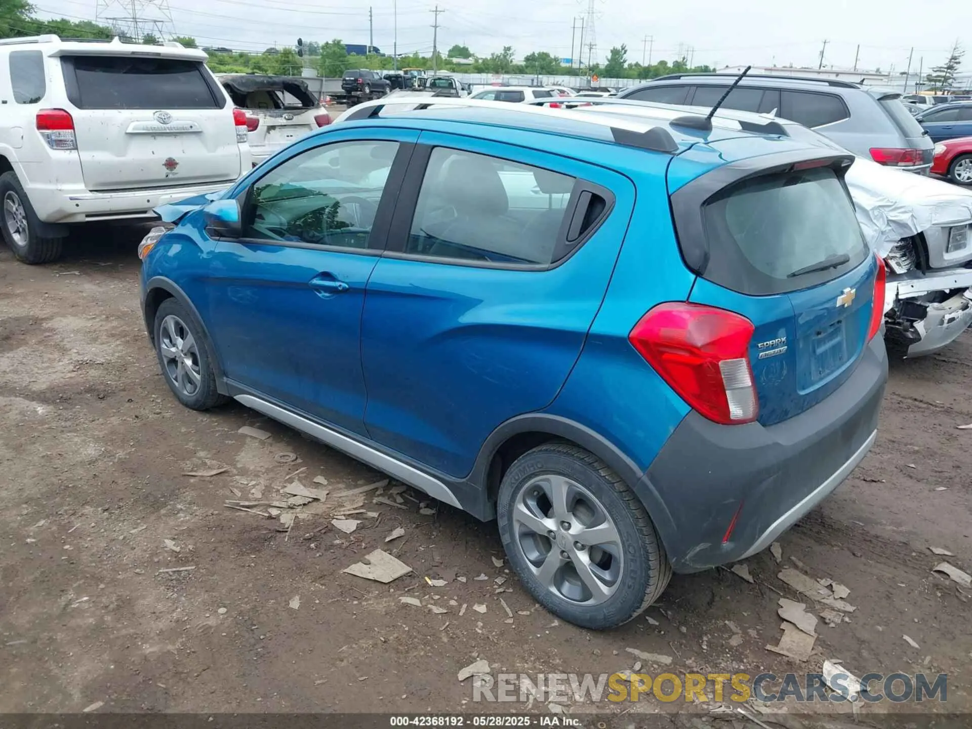 3 Фотография поврежденного автомобиля KL8CH6SA6LC412465 CHEVROLET SPARK 2020
