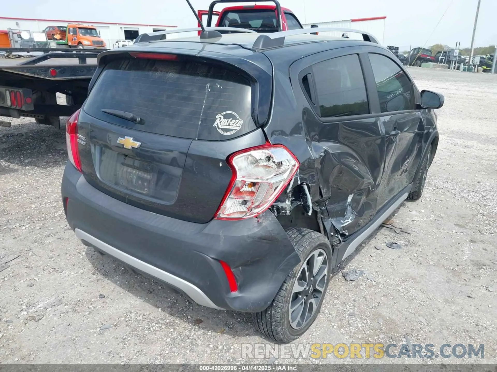 4 Photograph of a damaged car KL8CH6SA8LC446990 CHEVROLET SPARK 2020