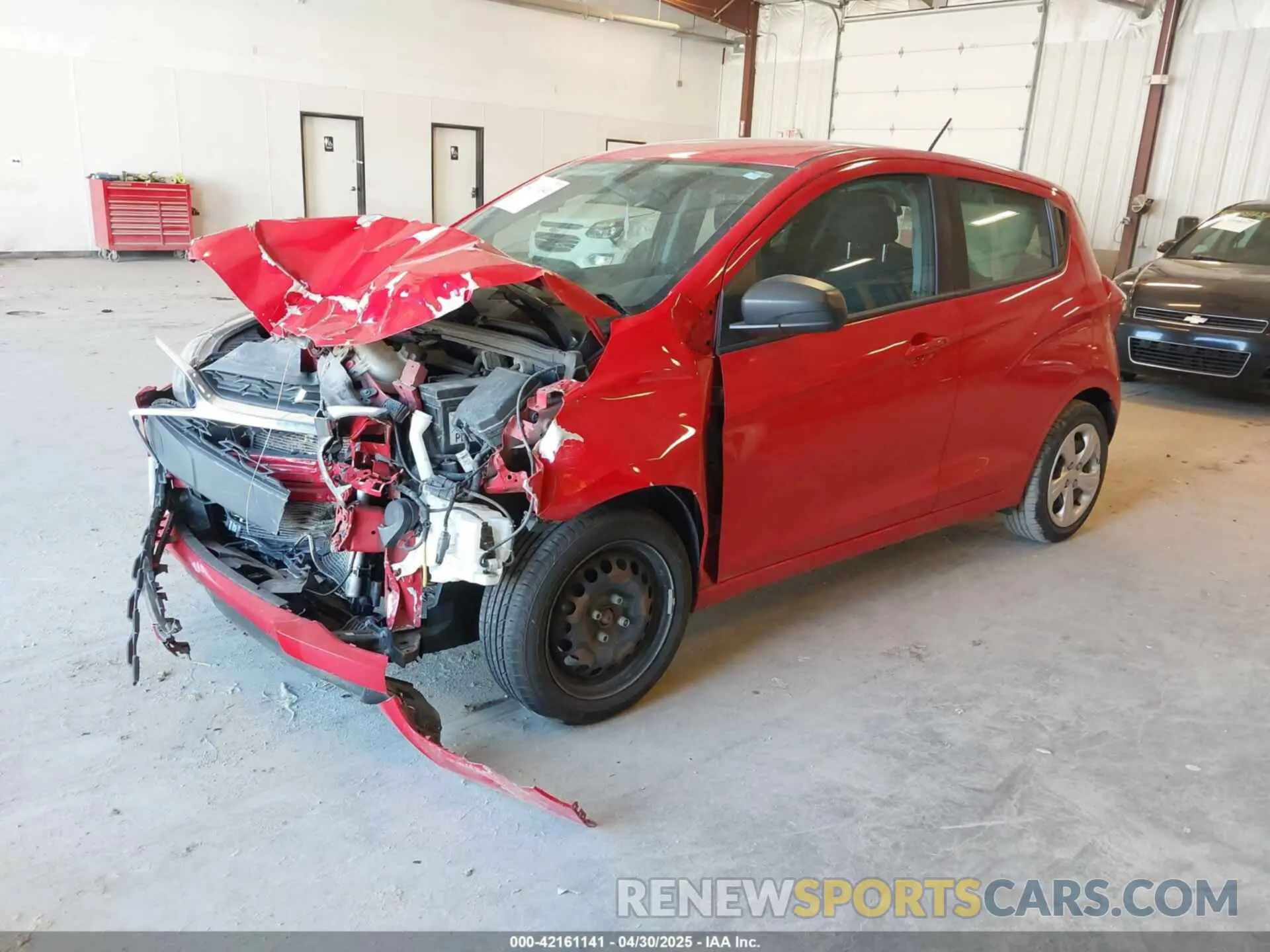 2 Photograph of a damaged car KL8CA6SA4MC729683 CHEVROLET SPARK 2021