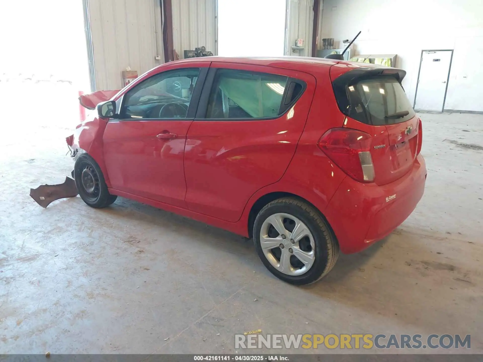 3 Photograph of a damaged car KL8CA6SA4MC729683 CHEVROLET SPARK 2021