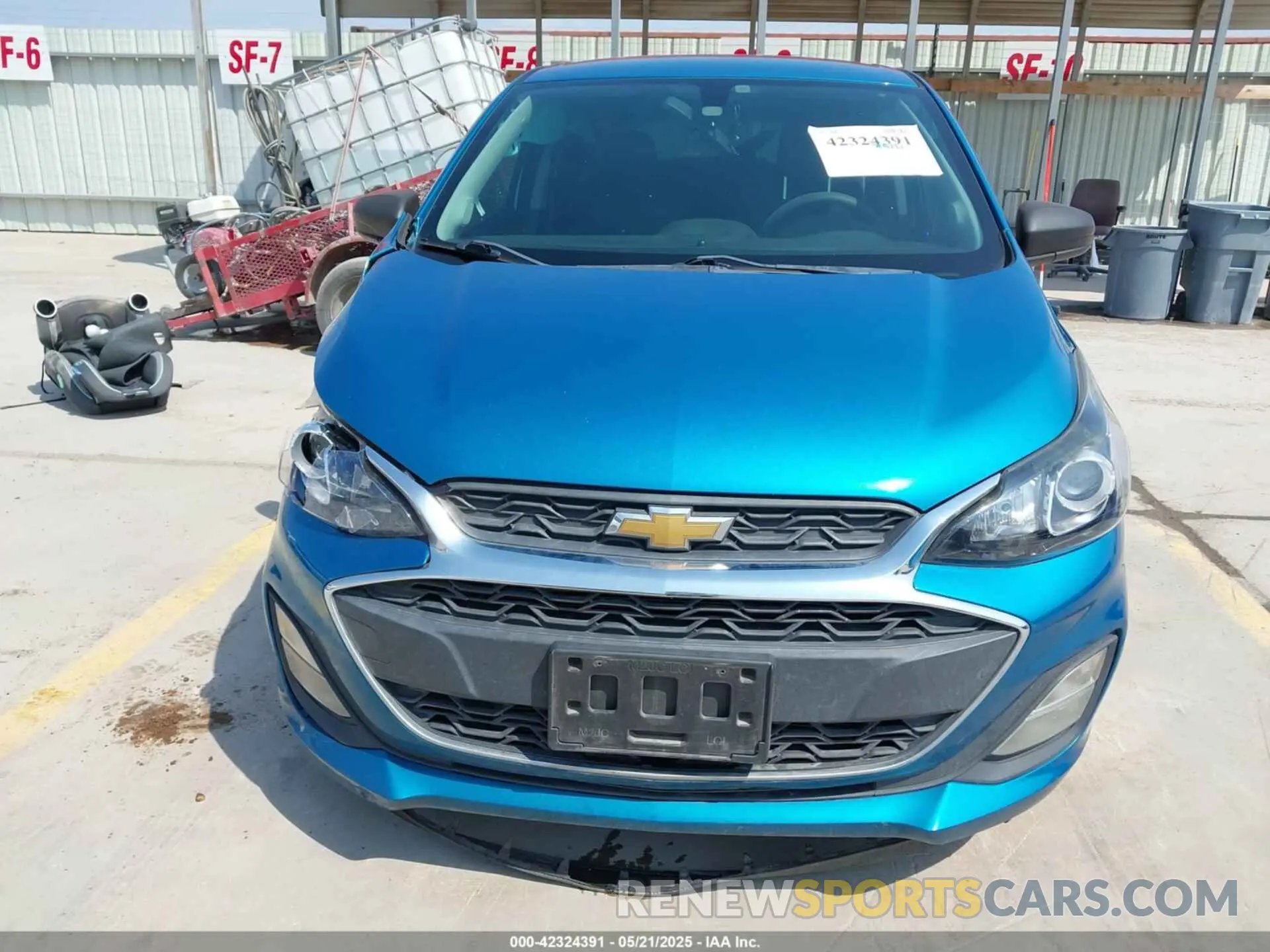 12 Photograph of a damaged car KL8CA6SA5MC716294 CHEVROLET SPARK 2021