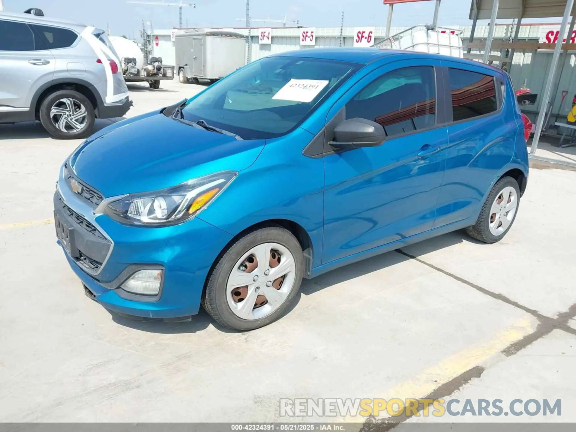 2 Photograph of a damaged car KL8CA6SA5MC716294 CHEVROLET SPARK 2021