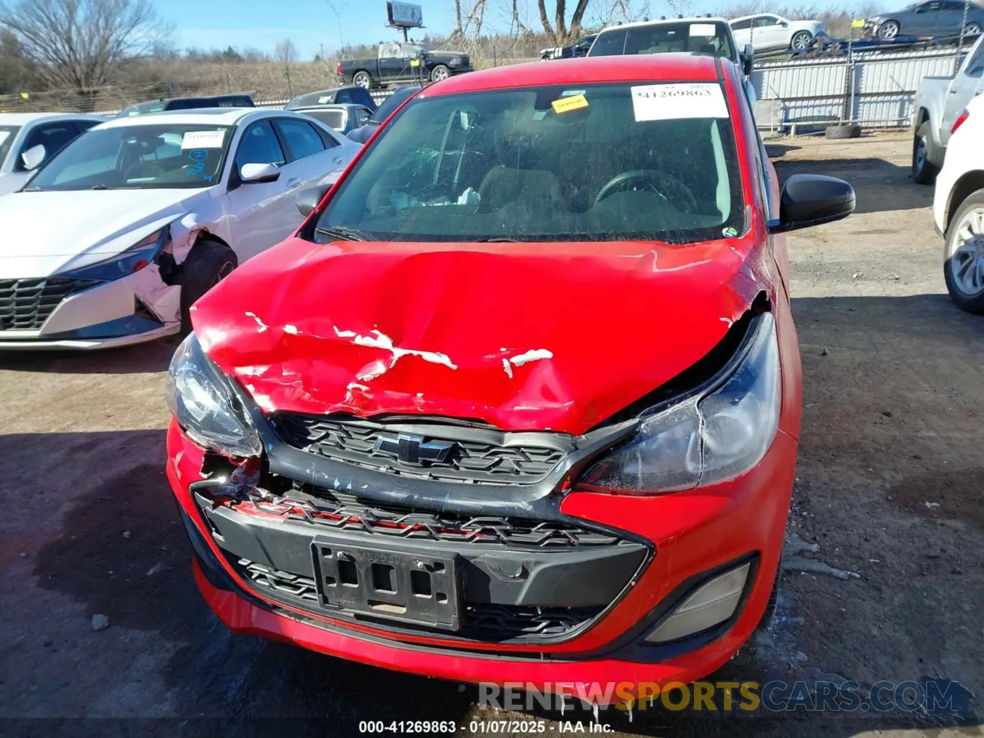 12 Photograph of a damaged car KL8CA6SA6MC738384 CHEVROLET SPARK 2021