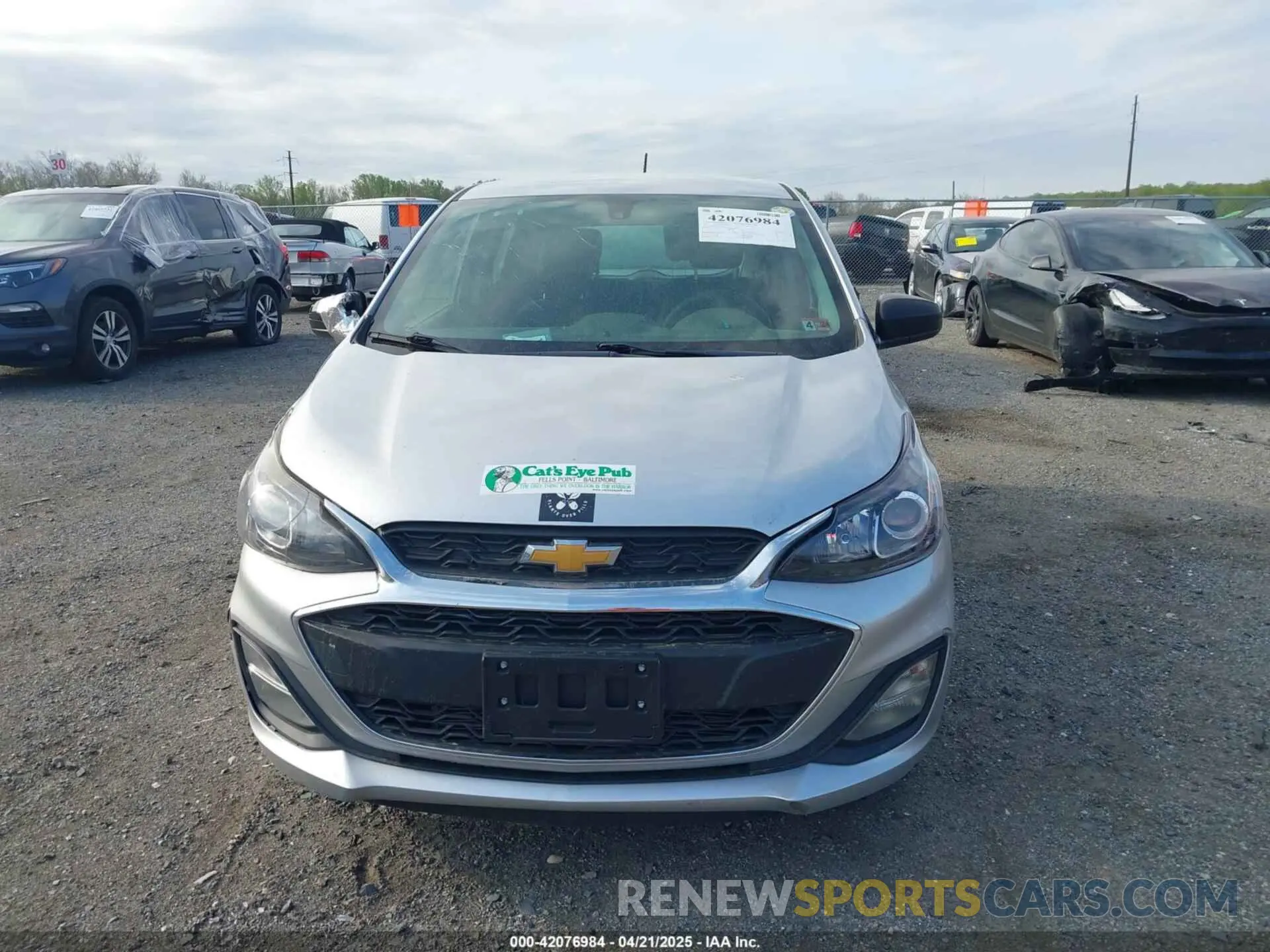 11 Фотография поврежденного автомобиля KL8CA6SAXMC711754 CHEVROLET SPARK 2021