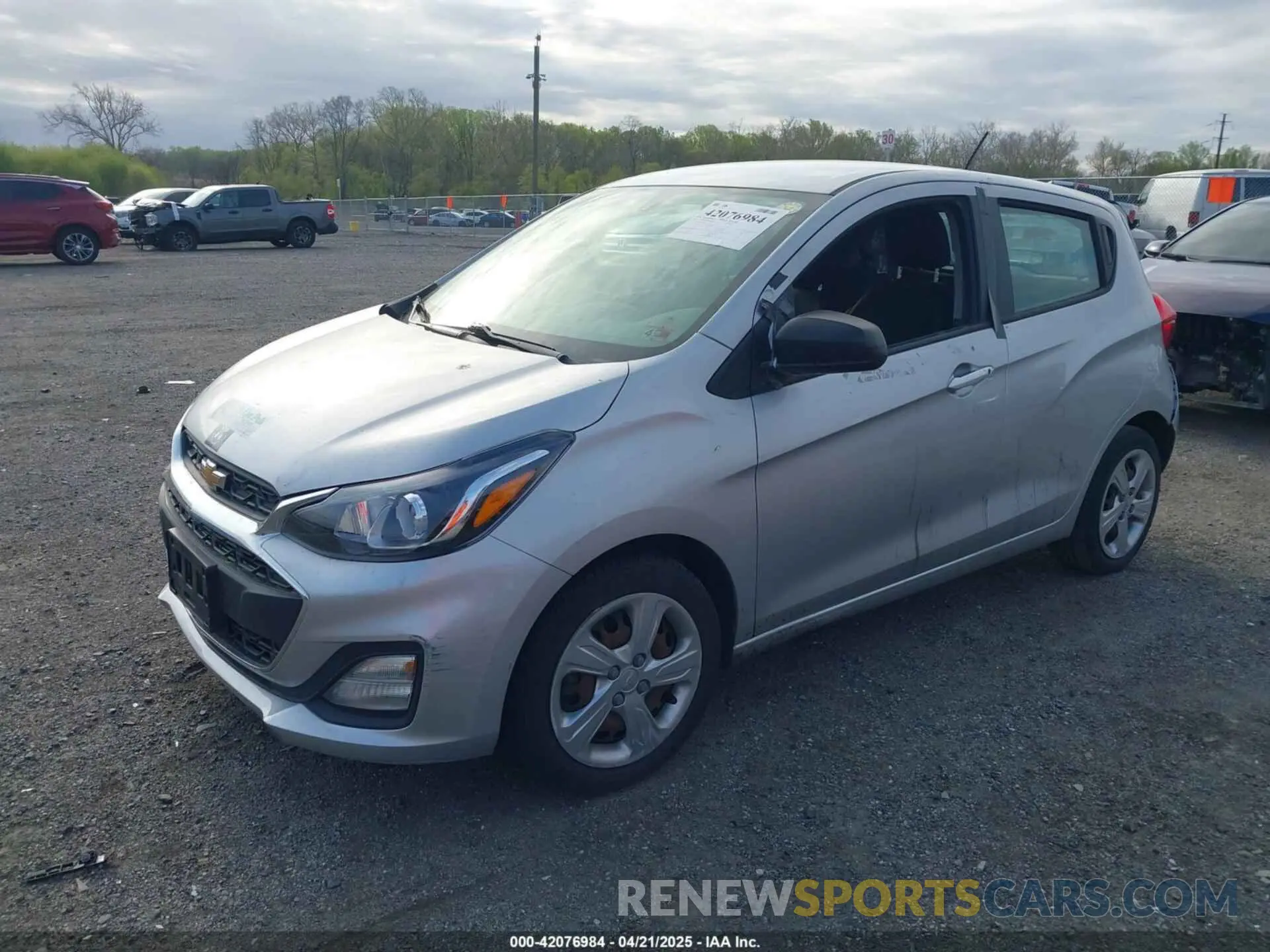 2 Фотография поврежденного автомобиля KL8CA6SAXMC711754 CHEVROLET SPARK 2021