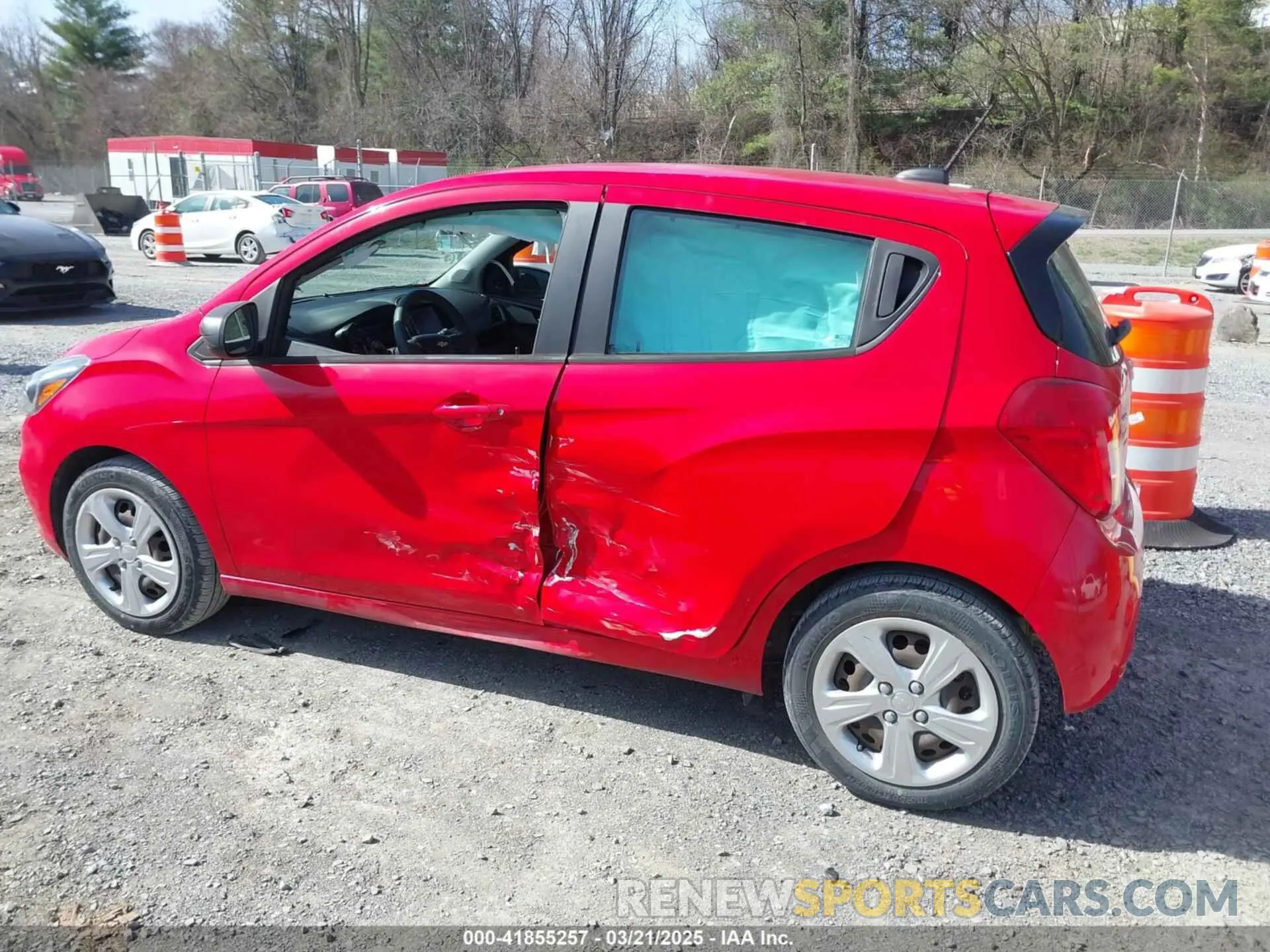 14 Фотография поврежденного автомобиля KL8CB6SA0MC742640 CHEVROLET SPARK 2021