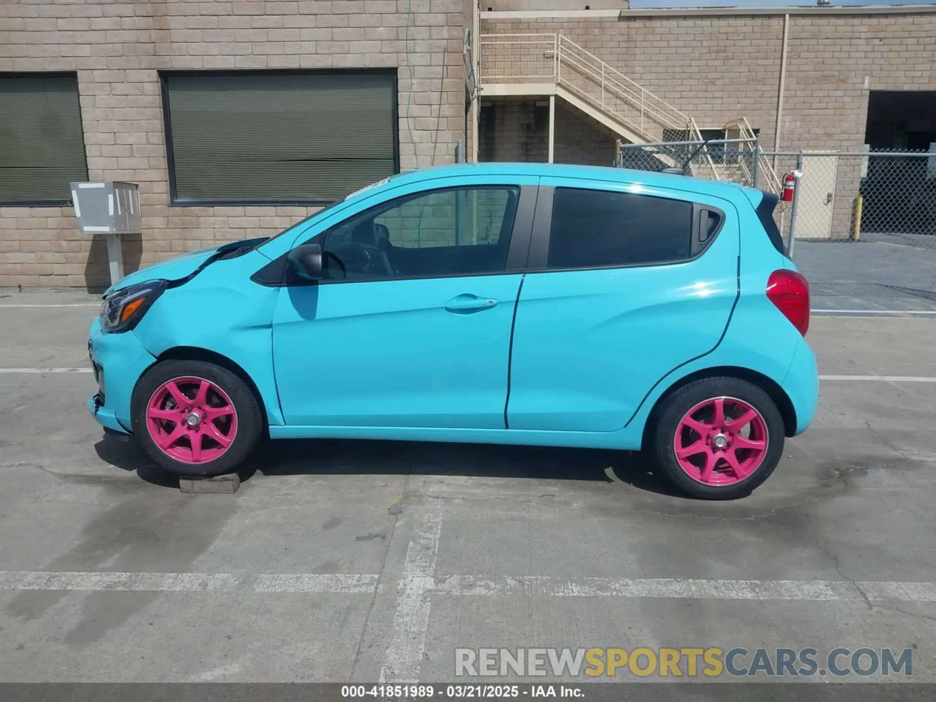14 Фотография поврежденного автомобиля KL8CB6SA1MC228604 CHEVROLET SPARK 2021