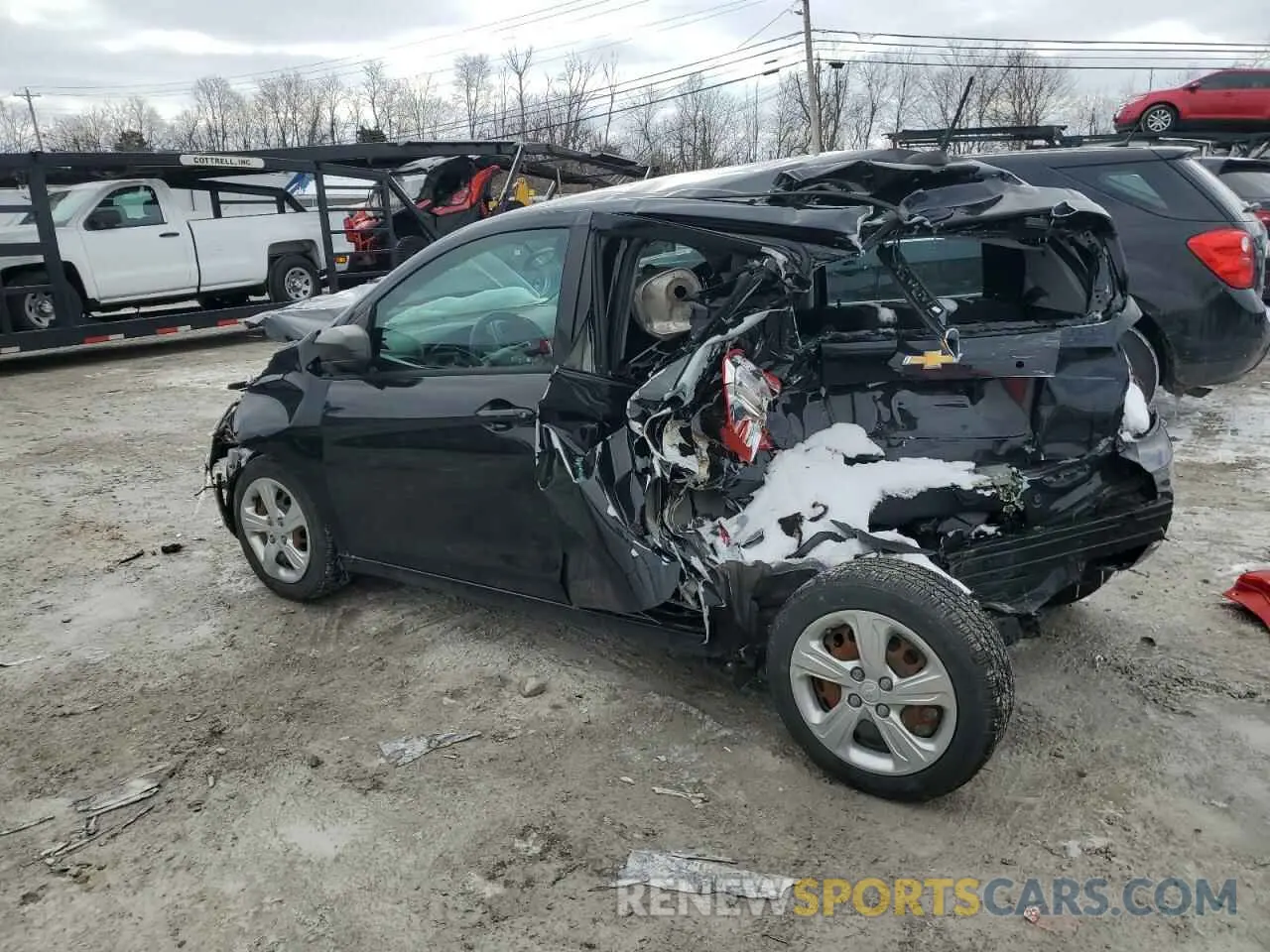 2 Photograph of a damaged car KL8CB6SA1MC701093 CHEVROLET SPARK 2021