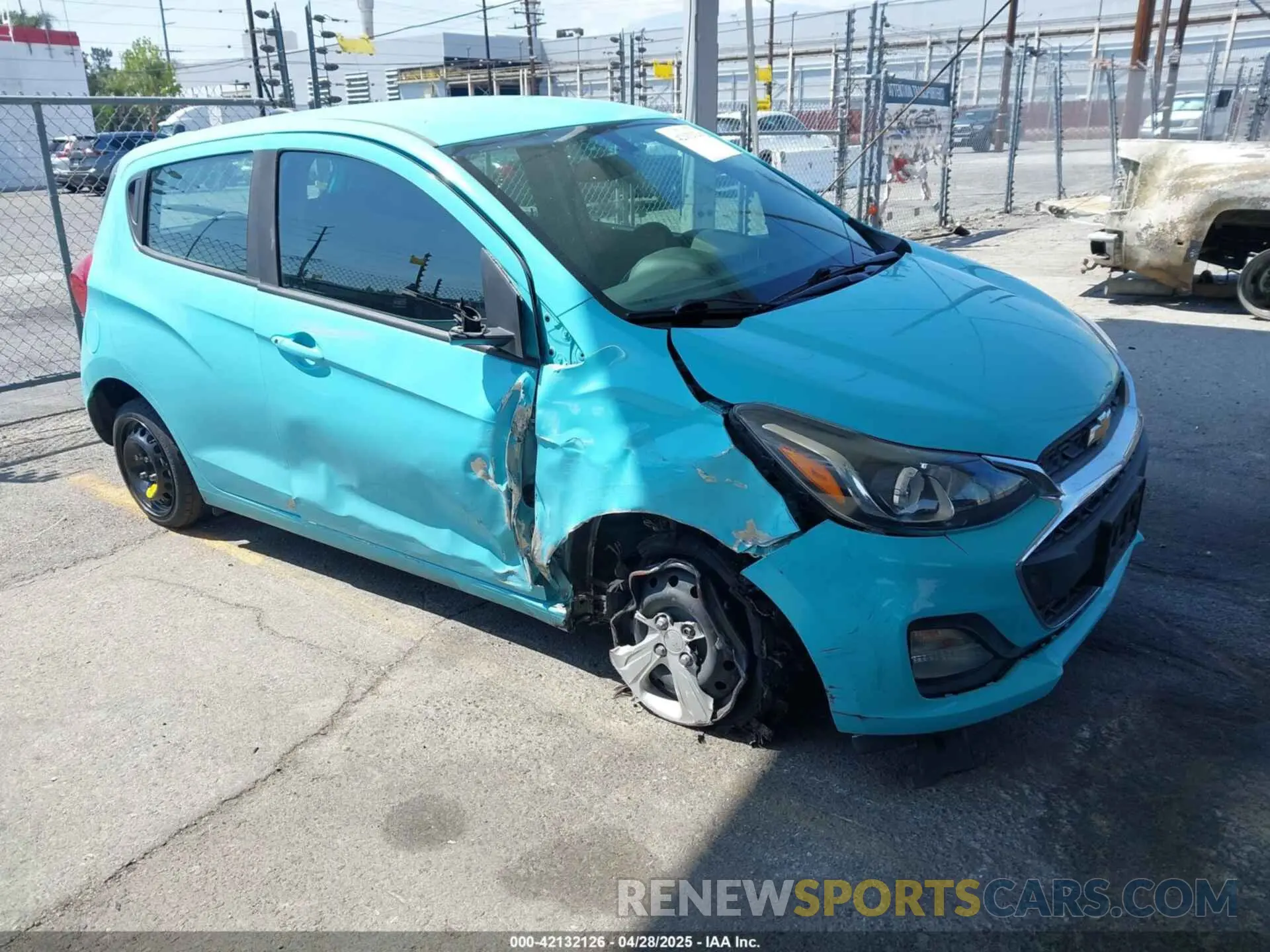 1 Photograph of a damaged car KL8CB6SA1MC710473 CHEVROLET SPARK 2021