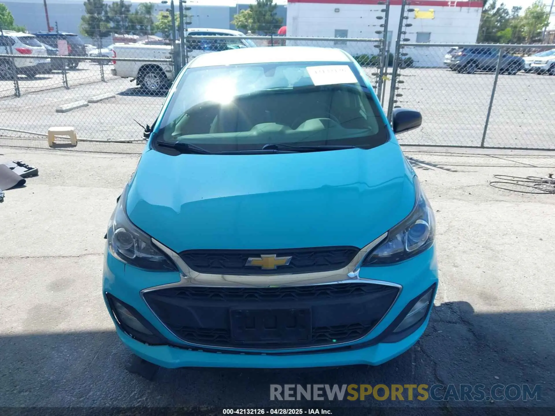12 Photograph of a damaged car KL8CB6SA1MC710473 CHEVROLET SPARK 2021