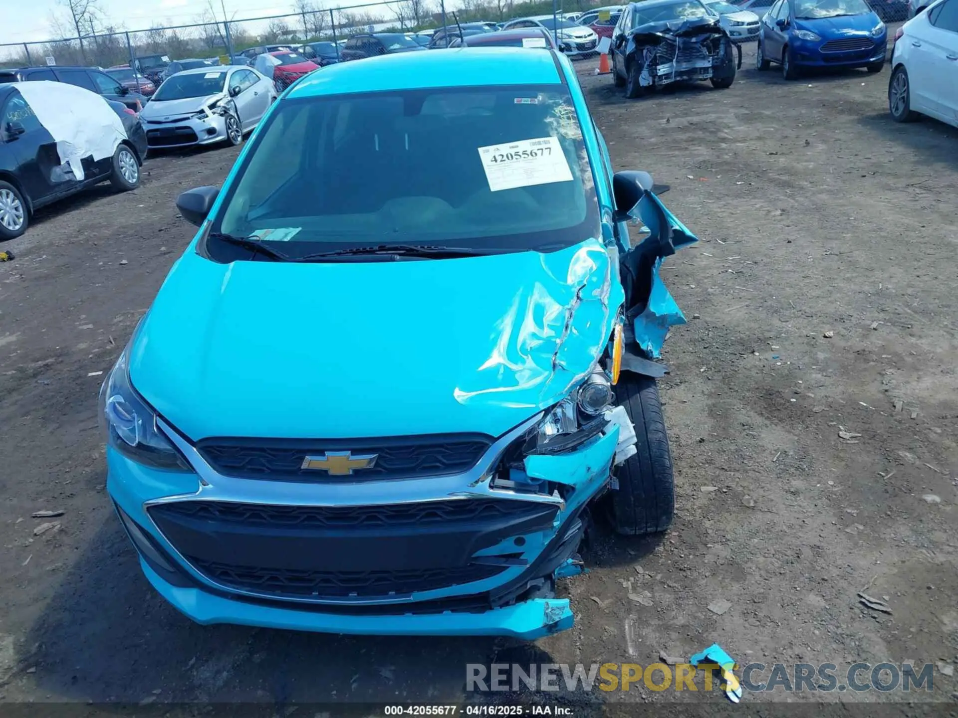 12 Фотография поврежденного автомобиля KL8CB6SA1MC711784 CHEVROLET SPARK 2021