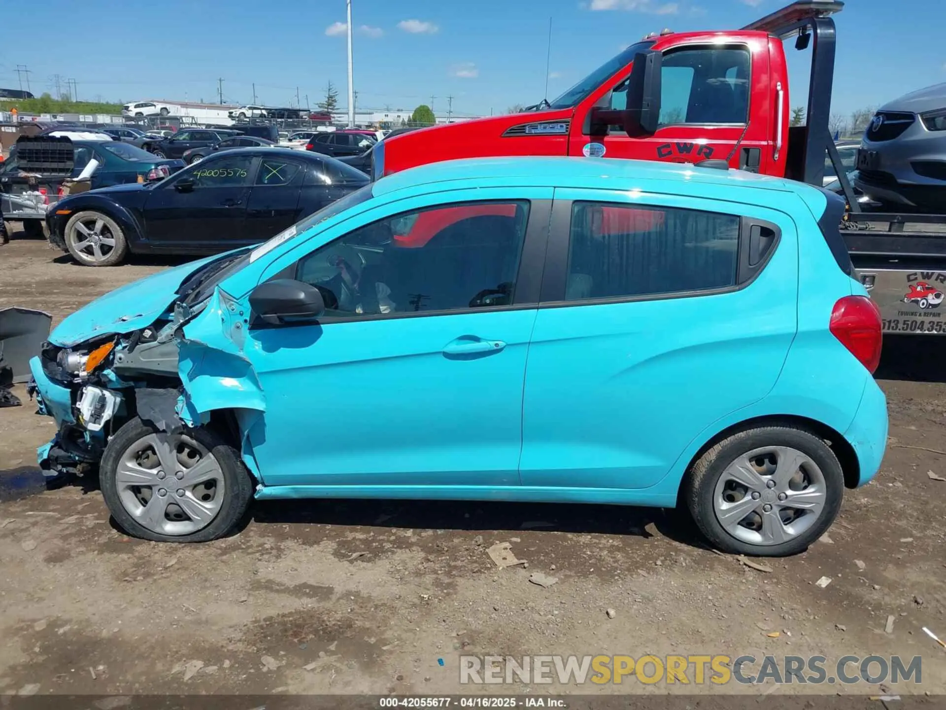 14 Фотография поврежденного автомобиля KL8CB6SA1MC711784 CHEVROLET SPARK 2021