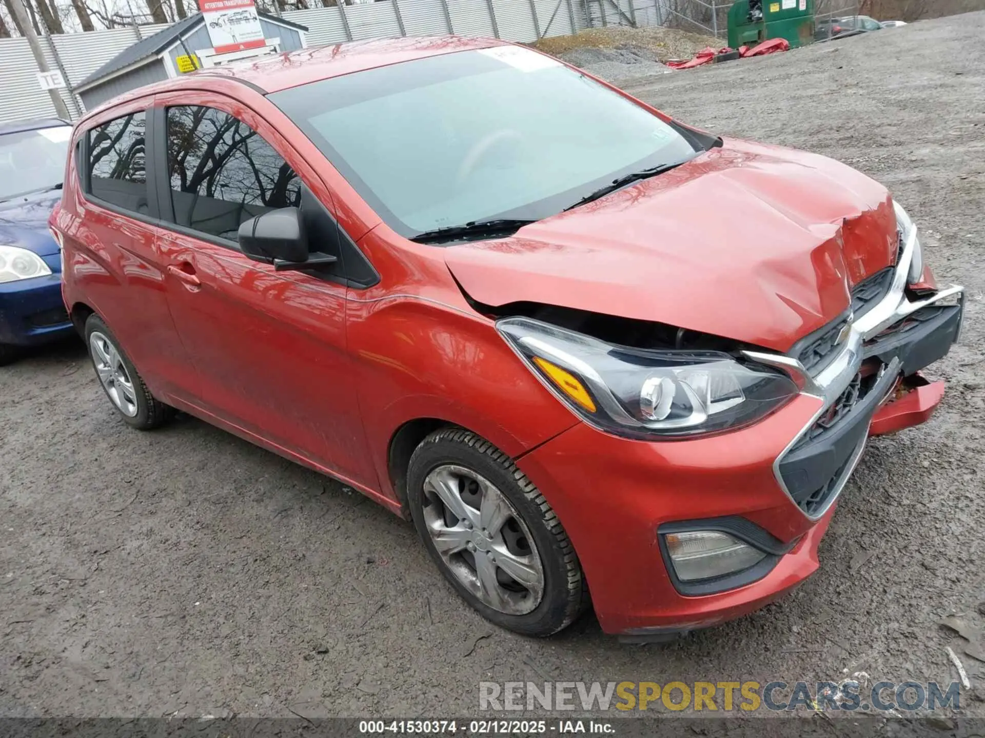 1 Фотография поврежденного автомобиля KL8CB6SA2MC221127 CHEVROLET SPARK 2021
