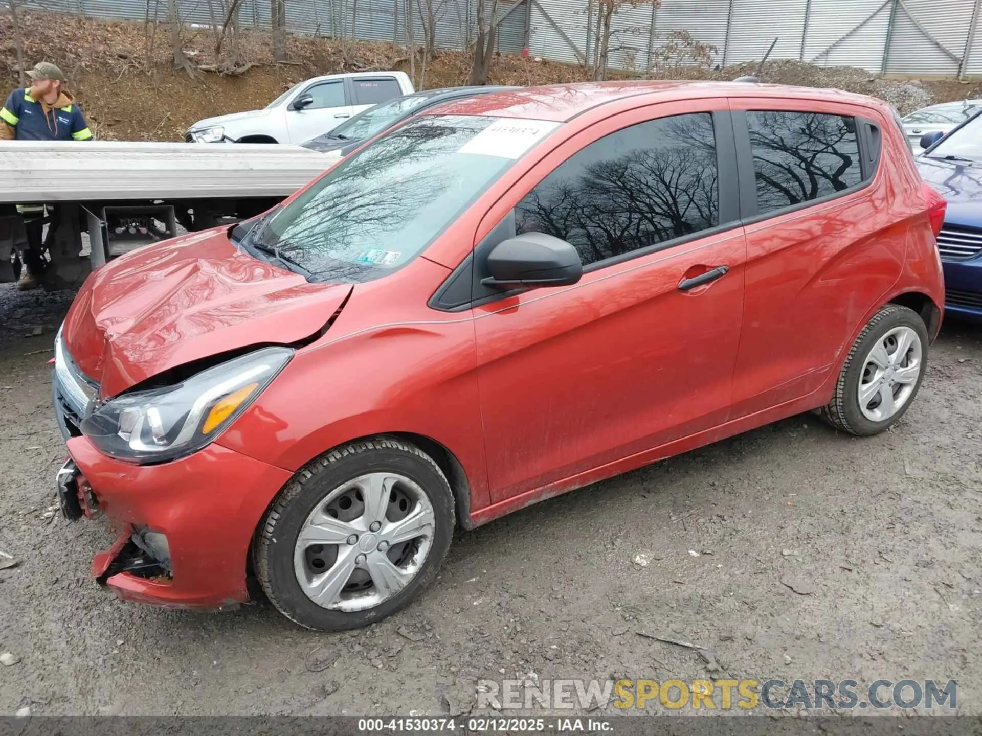 2 Фотография поврежденного автомобиля KL8CB6SA2MC221127 CHEVROLET SPARK 2021