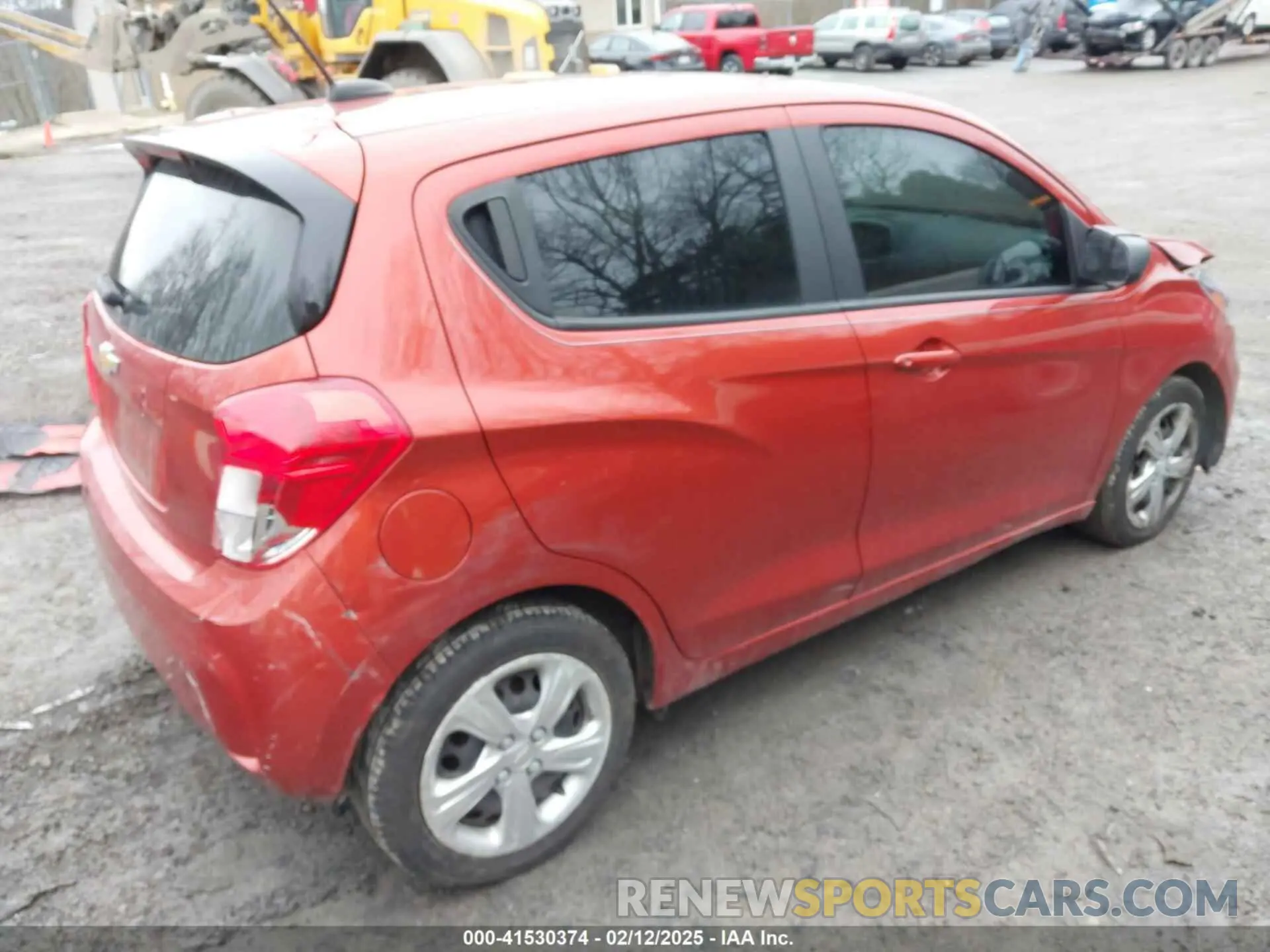 4 Фотография поврежденного автомобиля KL8CB6SA2MC221127 CHEVROLET SPARK 2021