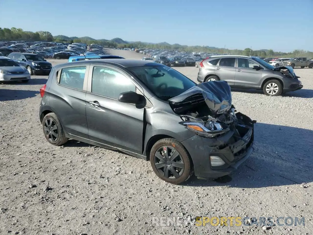 4 Photograph of a damaged car KL8CB6SA2MC705881 CHEVROLET SPARK 2021