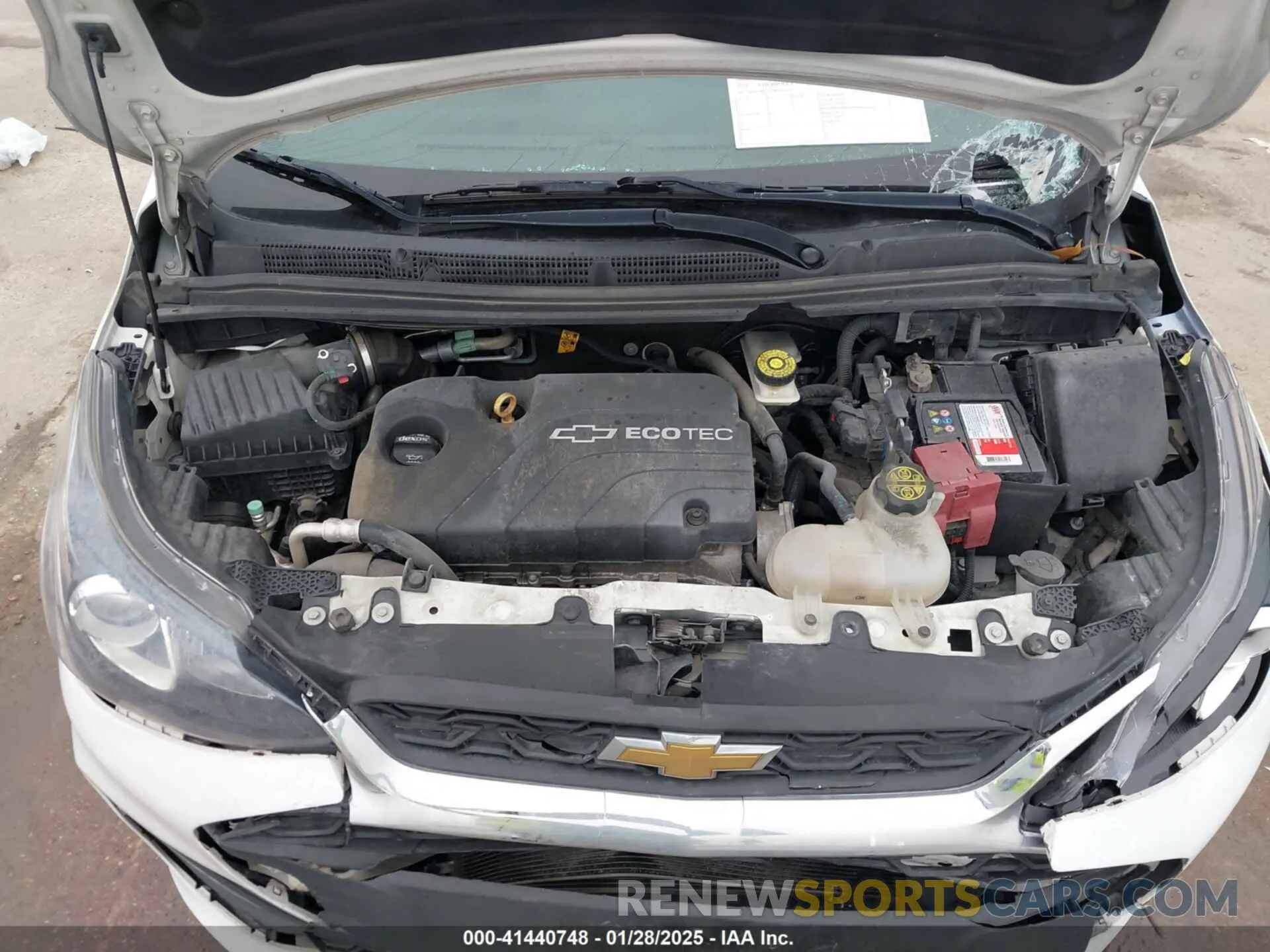 10 Фотография поврежденного автомобиля KL8CB6SA2MC723135 CHEVROLET SPARK 2021