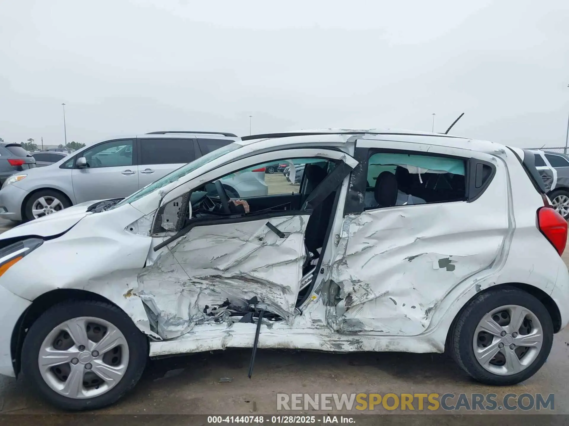 6 Фотография поврежденного автомобиля KL8CB6SA2MC723135 CHEVROLET SPARK 2021