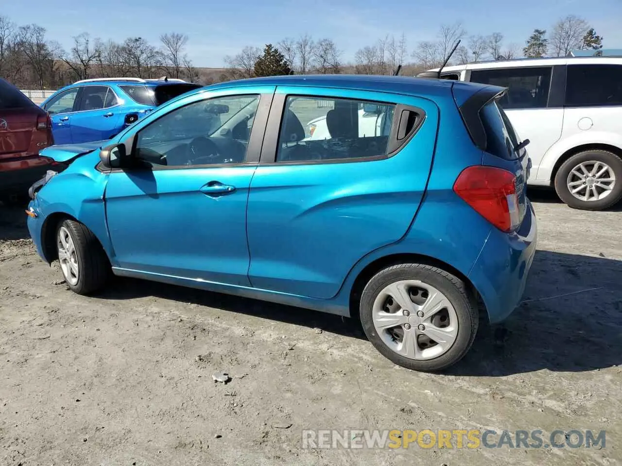 2 Фотография поврежденного автомобиля KL8CB6SA2MC741764 CHEVROLET SPARK 2021