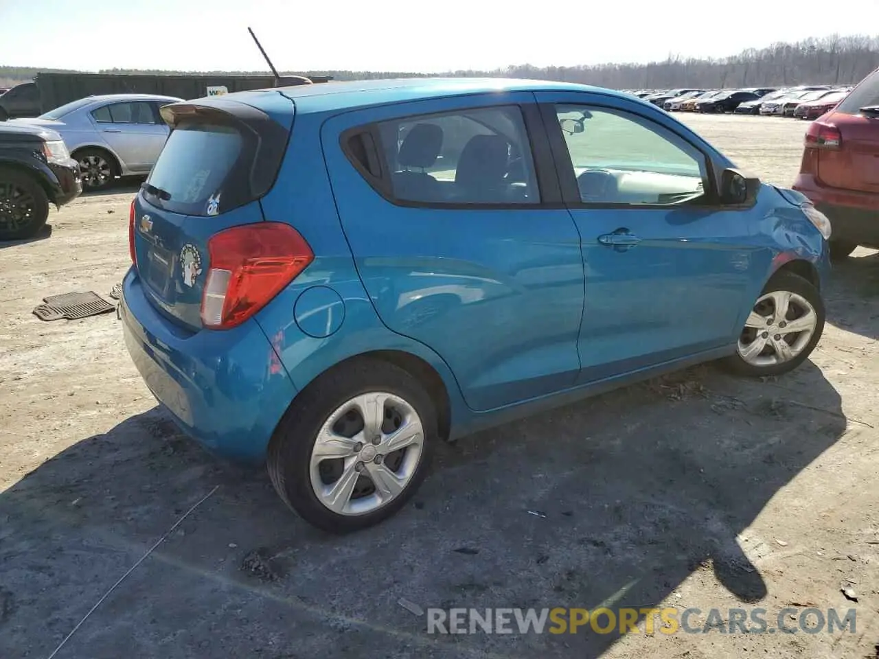 3 Фотография поврежденного автомобиля KL8CB6SA2MC741764 CHEVROLET SPARK 2021
