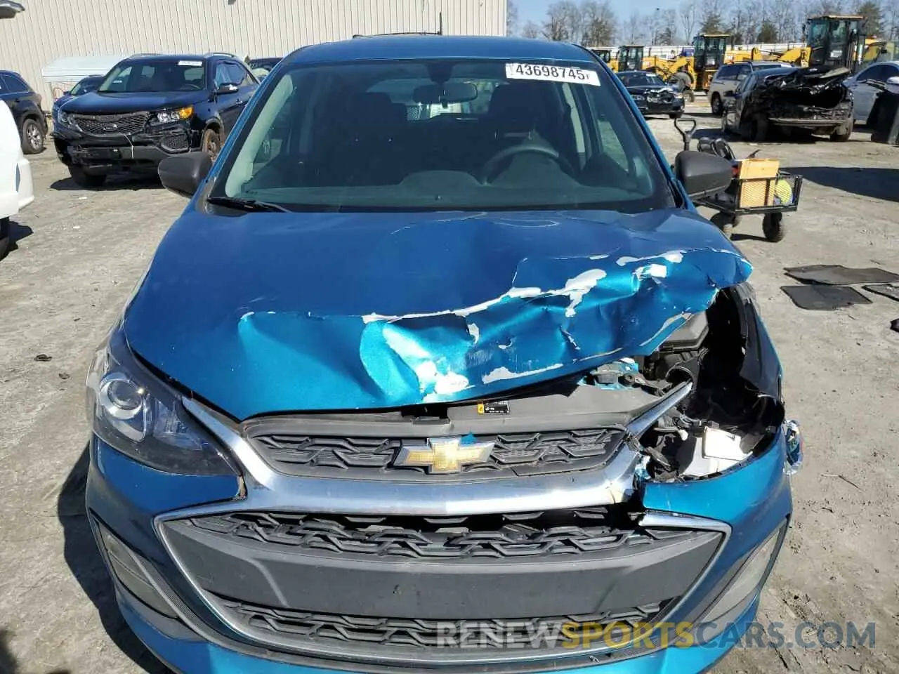 5 Фотография поврежденного автомобиля KL8CB6SA2MC741764 CHEVROLET SPARK 2021