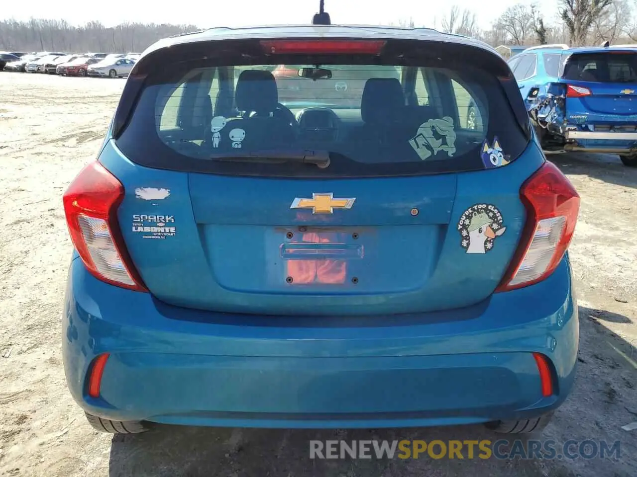 6 Фотография поврежденного автомобиля KL8CB6SA2MC741764 CHEVROLET SPARK 2021