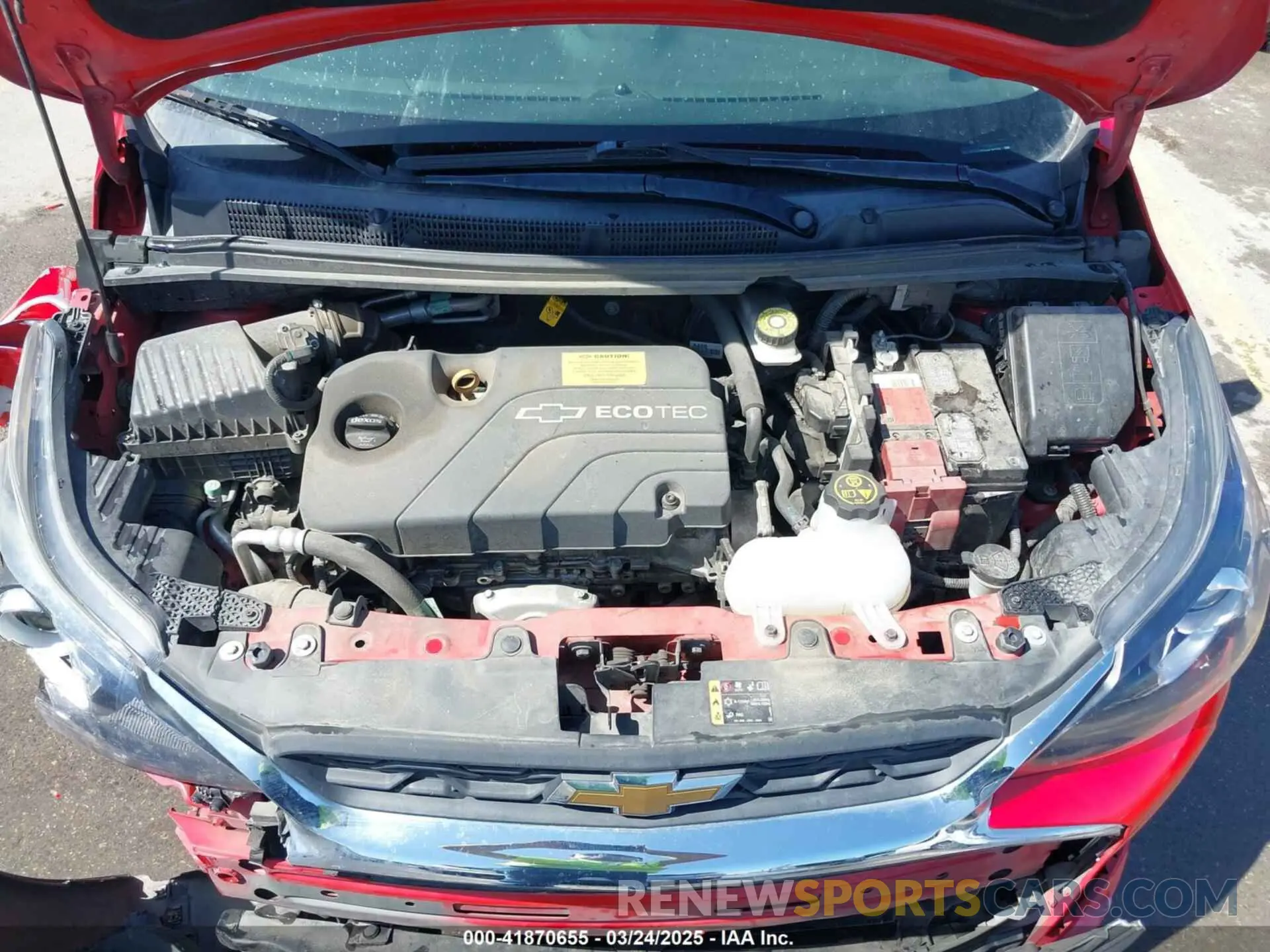 10 Photograph of a damaged car KL8CB6SA3MC702715 CHEVROLET SPARK 2021