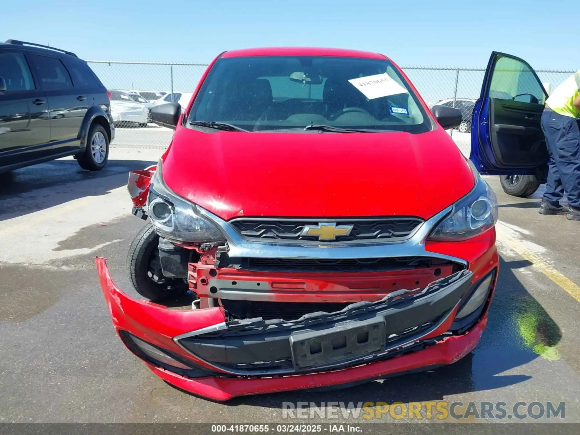 13 Photograph of a damaged car KL8CB6SA3MC702715 CHEVROLET SPARK 2021