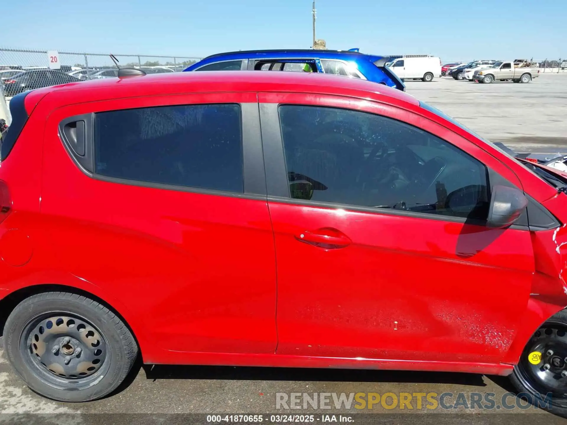 14 Photograph of a damaged car KL8CB6SA3MC702715 CHEVROLET SPARK 2021