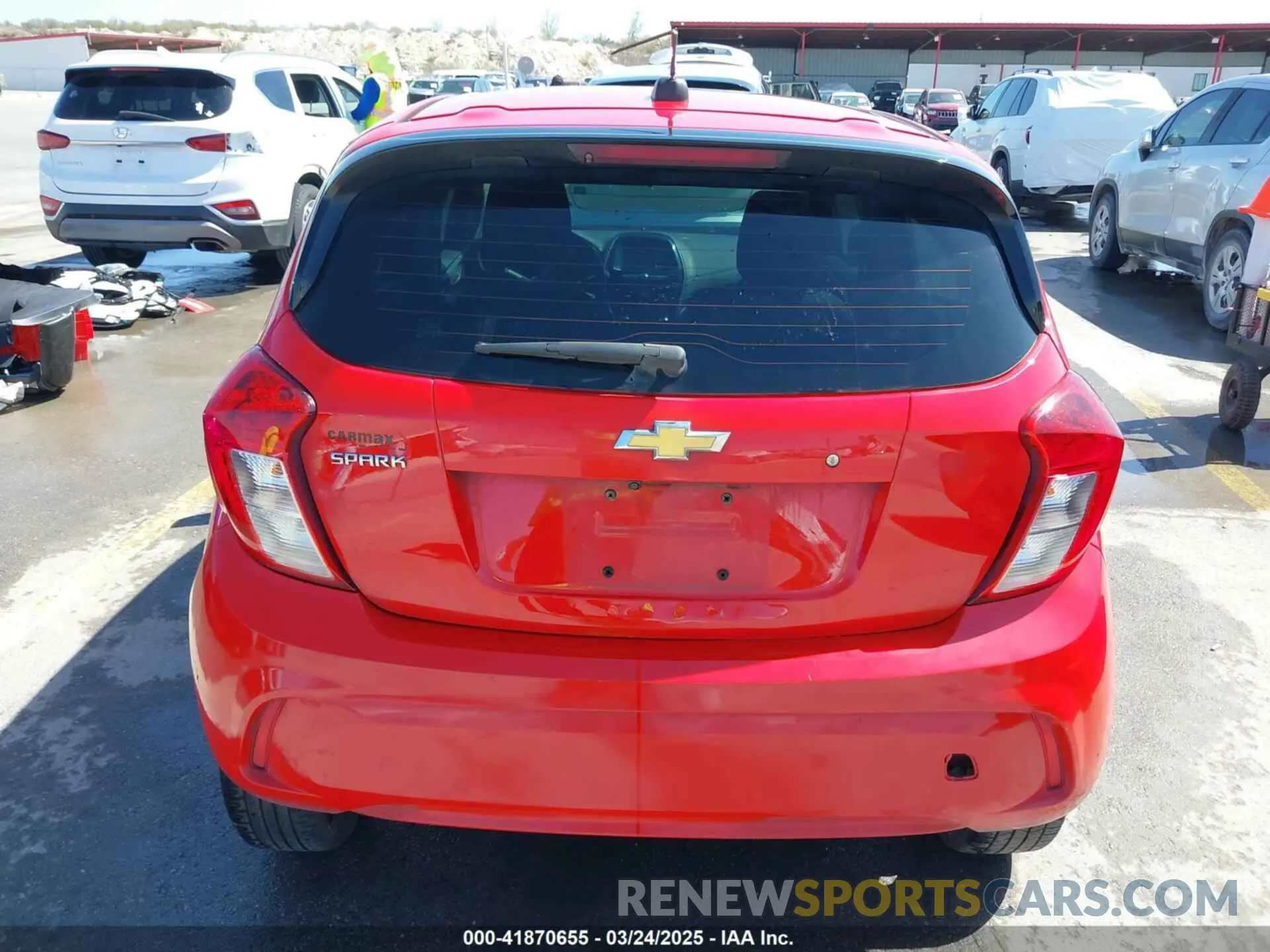 17 Photograph of a damaged car KL8CB6SA3MC702715 CHEVROLET SPARK 2021