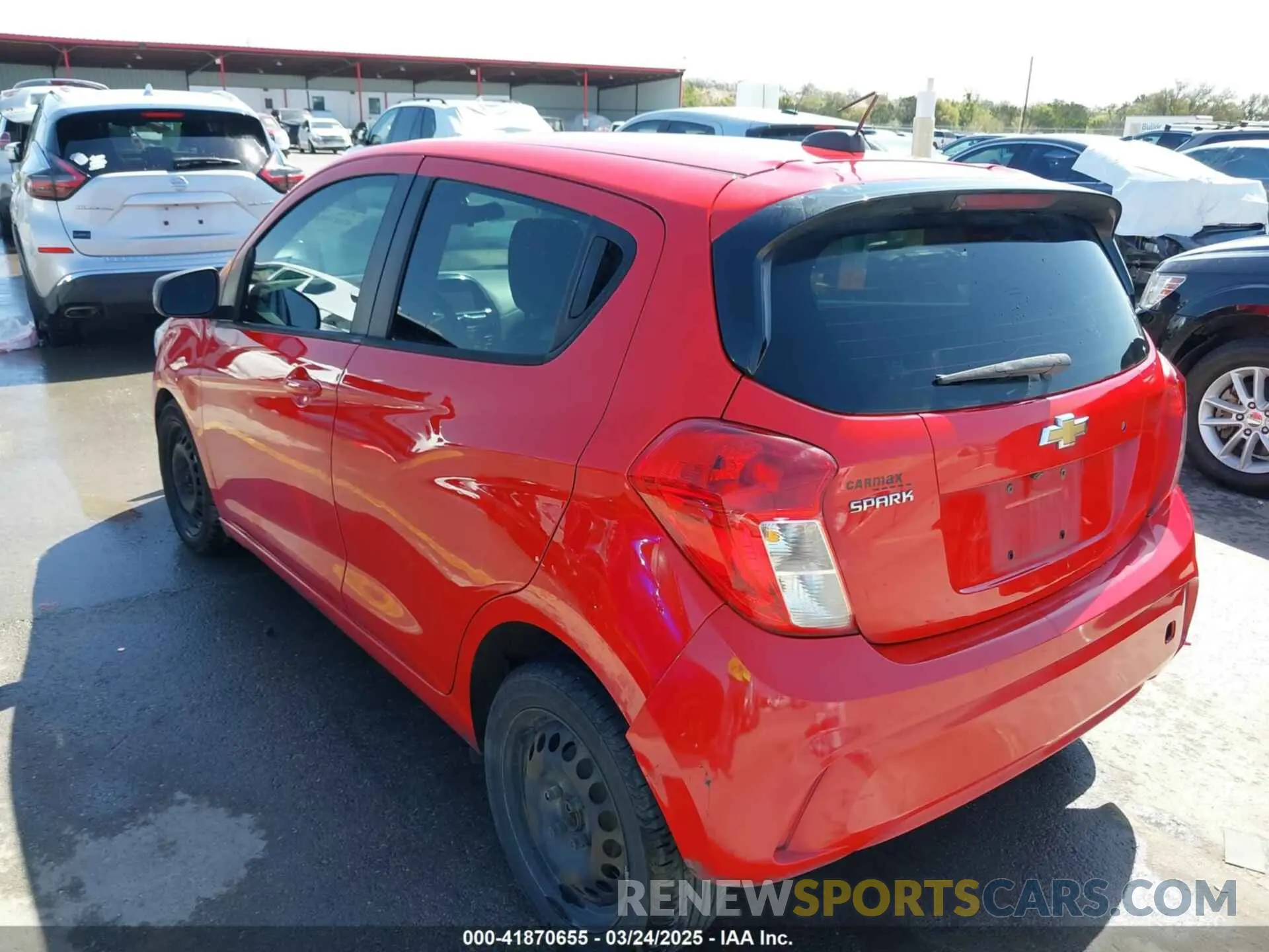 3 Photograph of a damaged car KL8CB6SA3MC702715 CHEVROLET SPARK 2021
