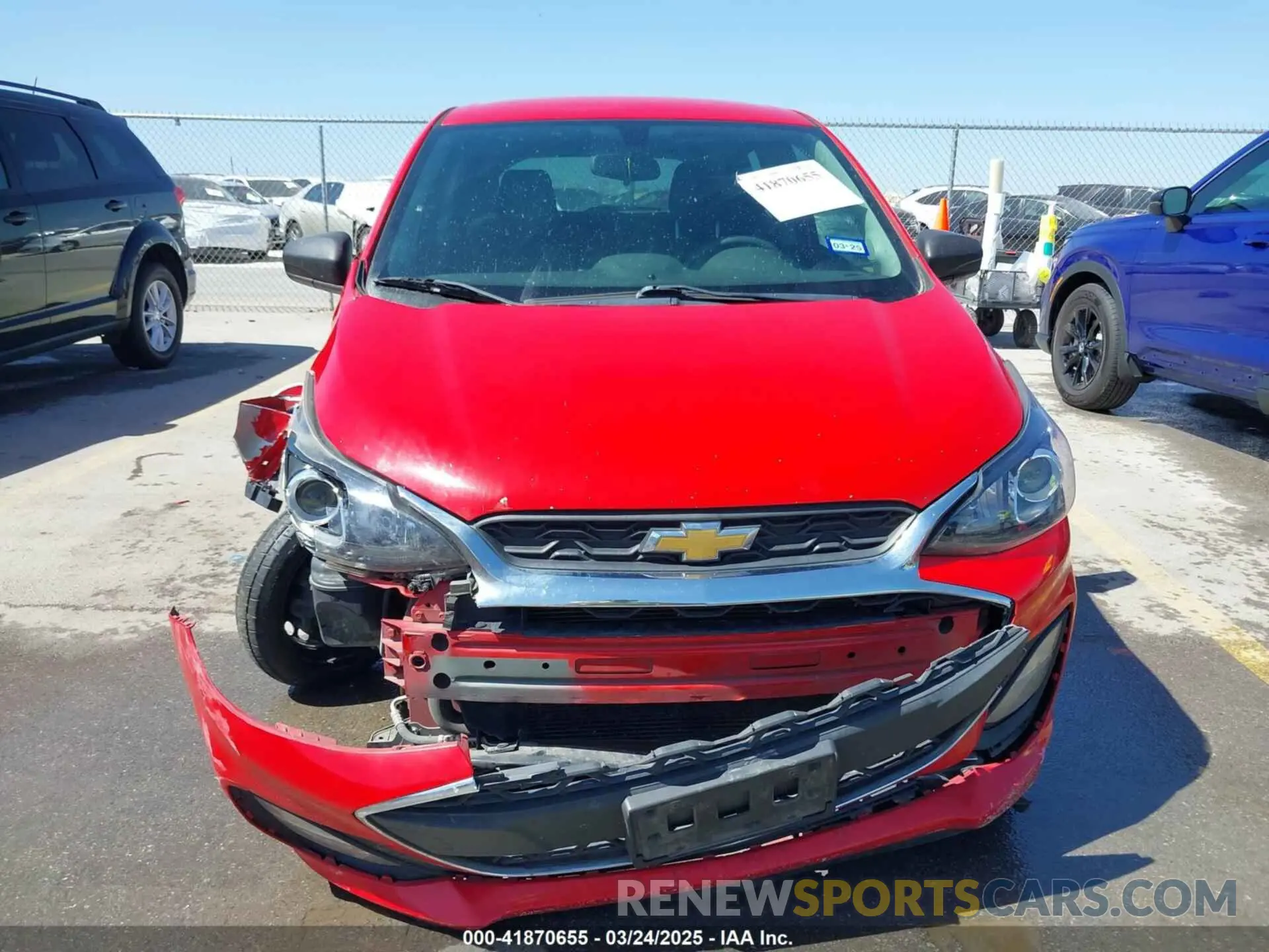 6 Photograph of a damaged car KL8CB6SA3MC702715 CHEVROLET SPARK 2021