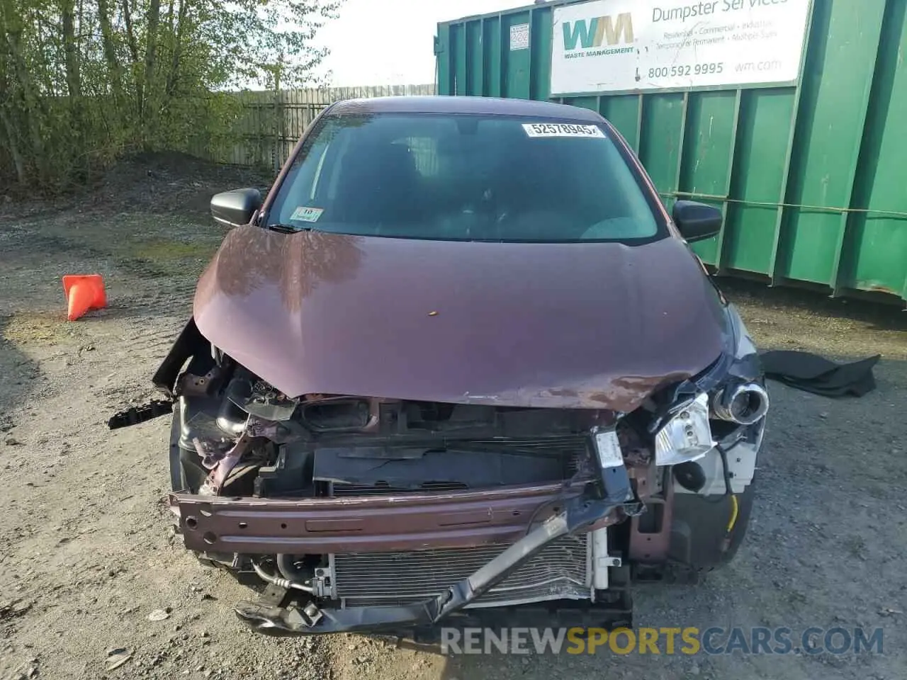 5 Photograph of a damaged car KL8CB6SA3MC712306 CHEVROLET SPARK 2021