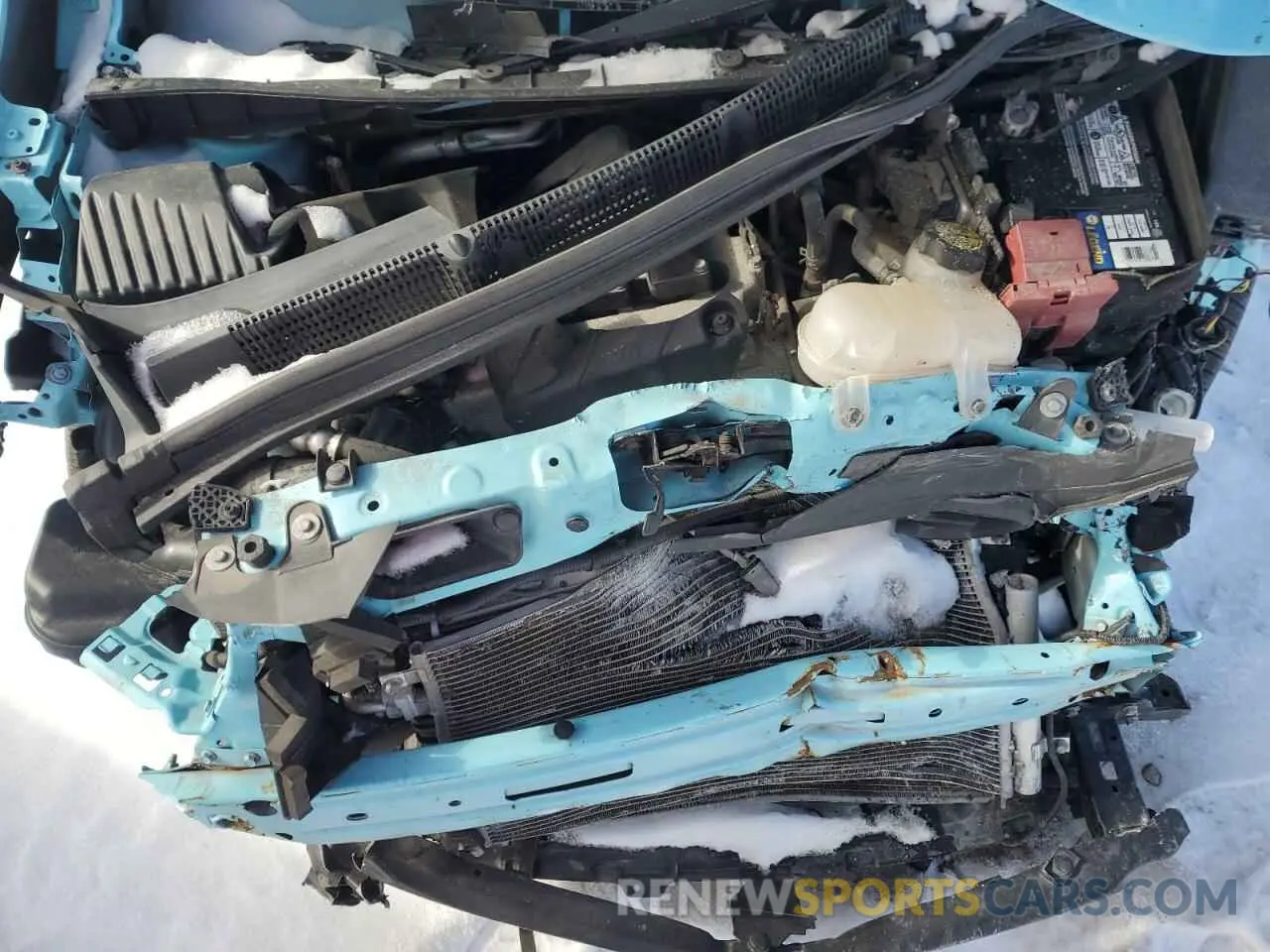 11 Фотография поврежденного автомобиля KL8CB6SA4MC222294 CHEVROLET SPARK 2021