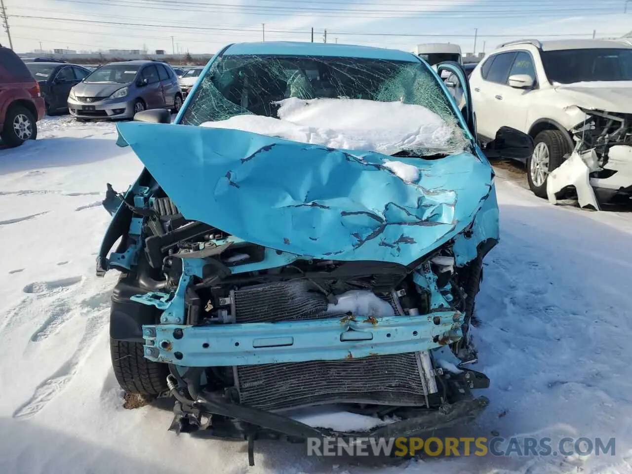 5 Фотография поврежденного автомобиля KL8CB6SA4MC222294 CHEVROLET SPARK 2021