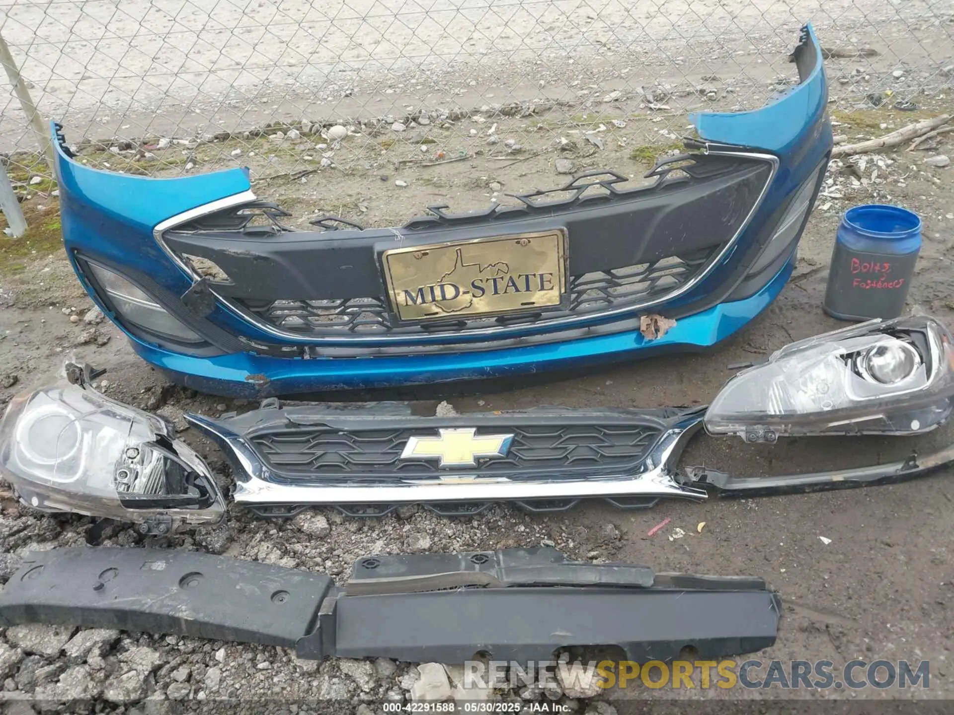 12 Photograph of a damaged car KL8CB6SA4MC702884 CHEVROLET SPARK 2021