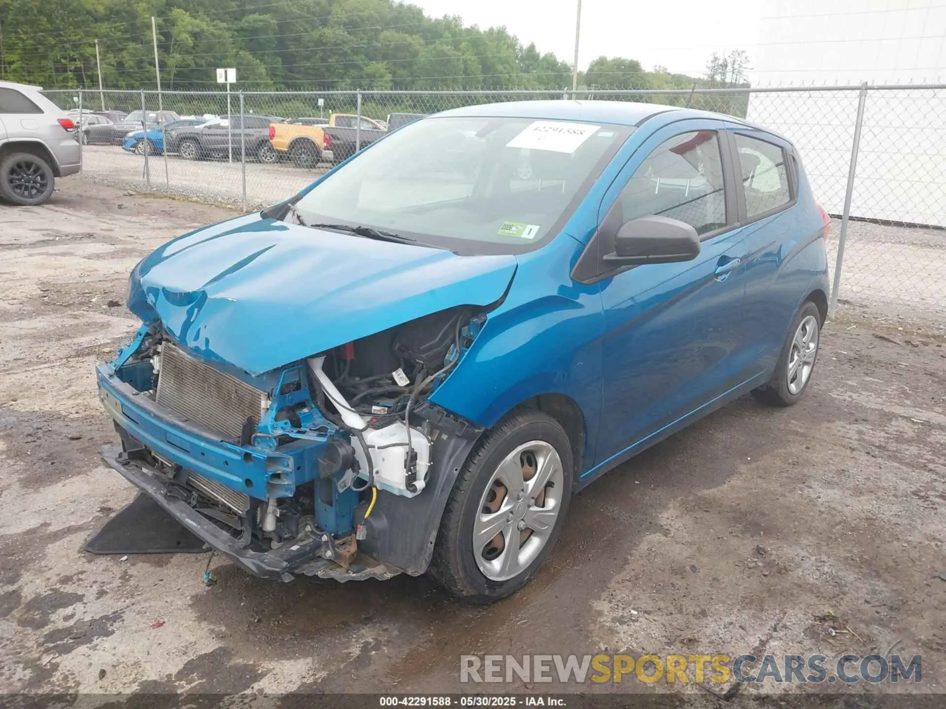 2 Photograph of a damaged car KL8CB6SA4MC702884 CHEVROLET SPARK 2021