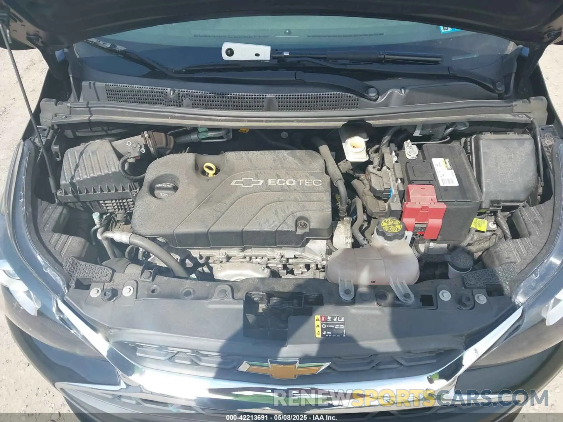10 Фотография поврежденного автомобиля KL8CB6SA4MC711889 CHEVROLET SPARK 2021